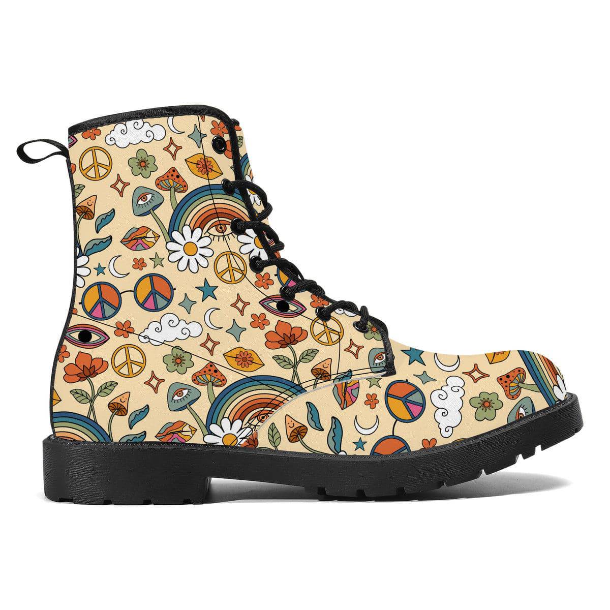 Peace And Love Vegan Leather Boots