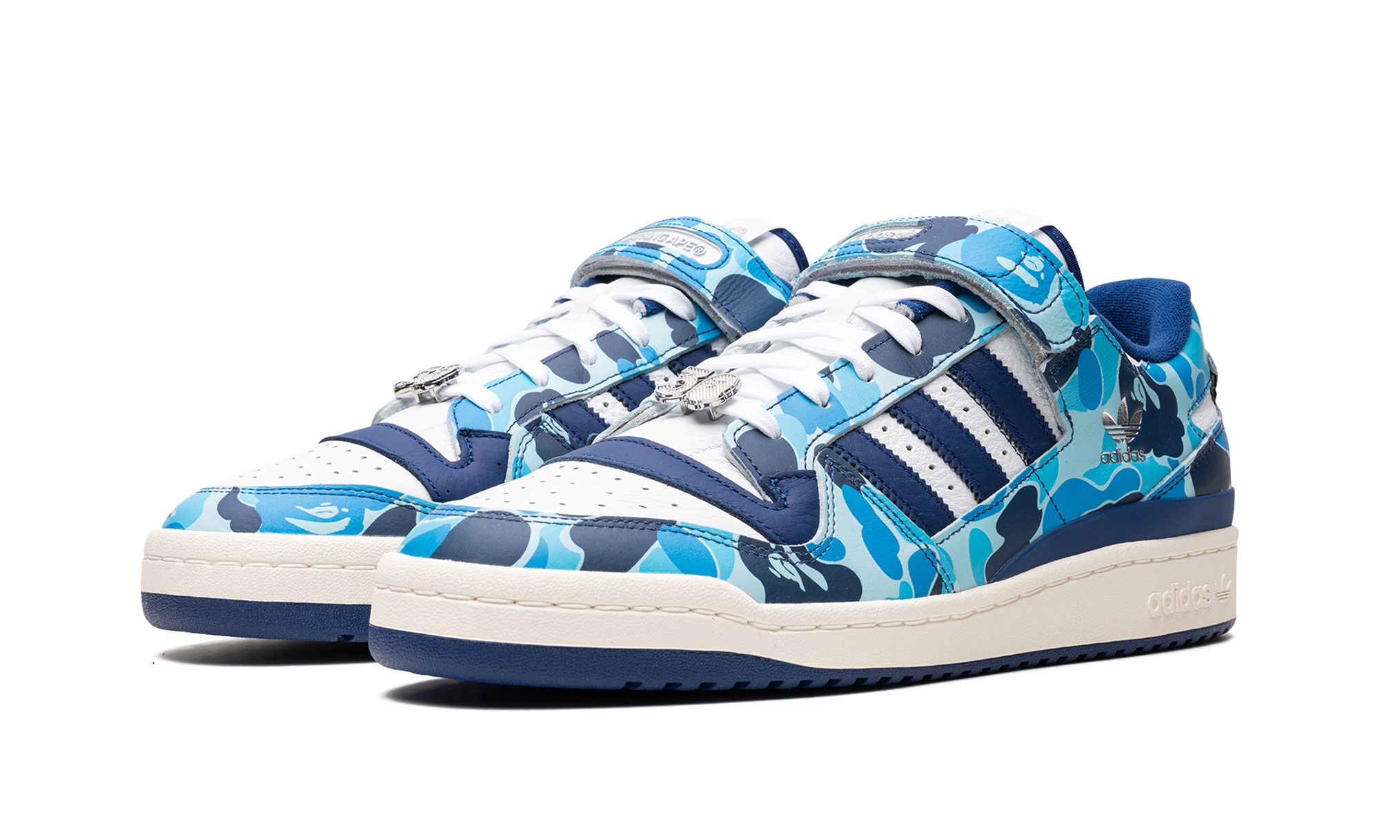 Adidas Forum '84 Low "bape 30th Anniversary Blue Camo" - 2