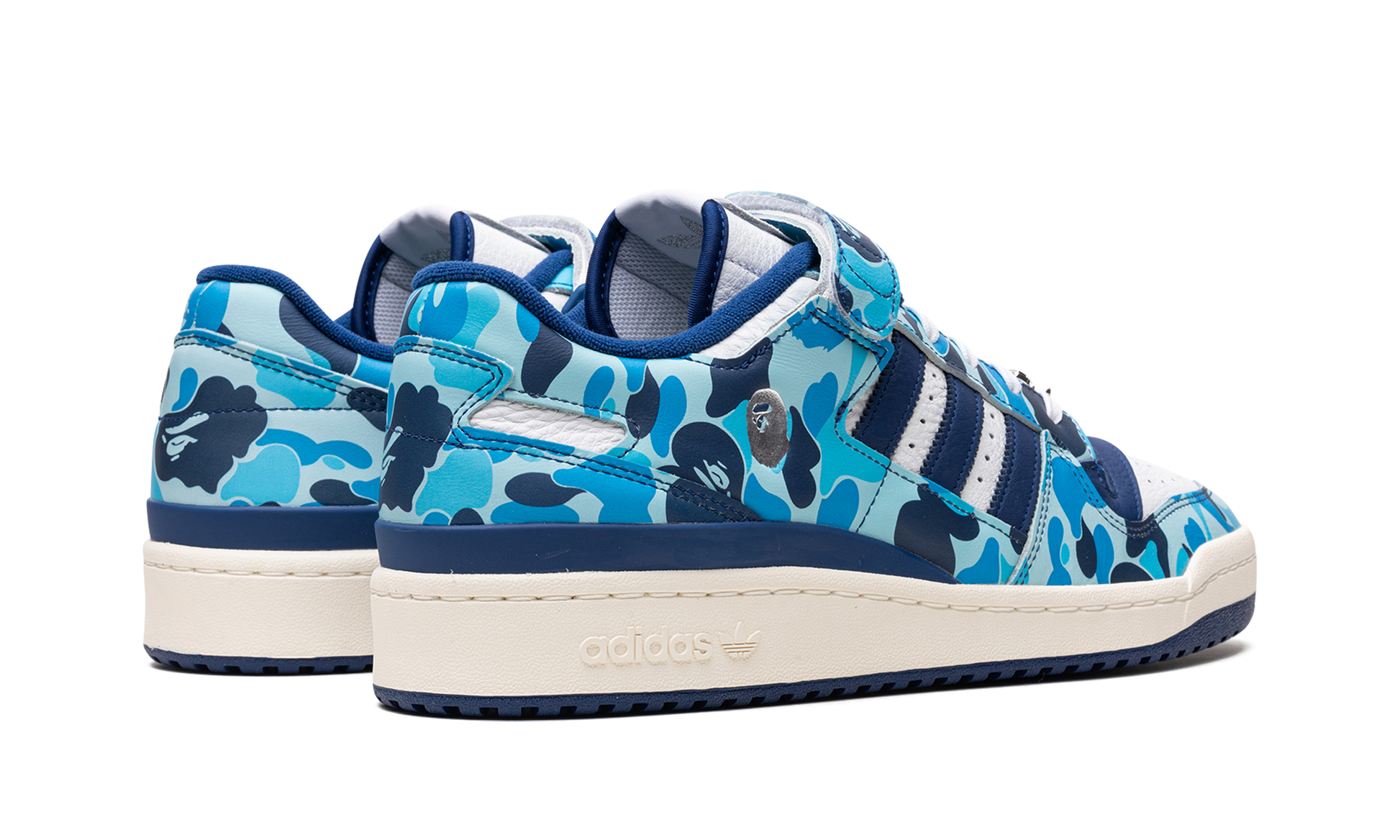 Adidas Forum '84 Low "bape 30th Anniversary Blue Camo" - 3
