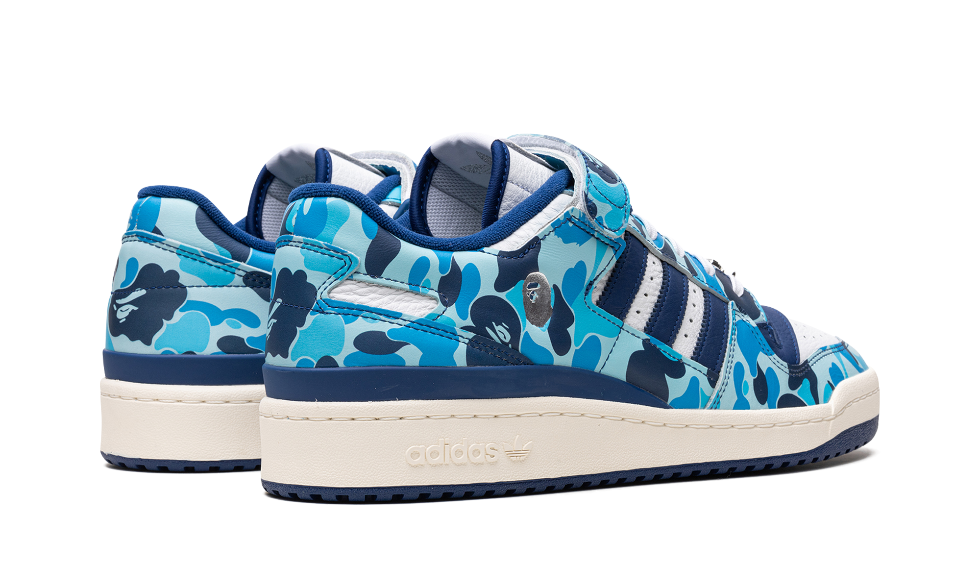Adidas Forum '84 Low "bape 30th Anniversary Blue Camo" - 3