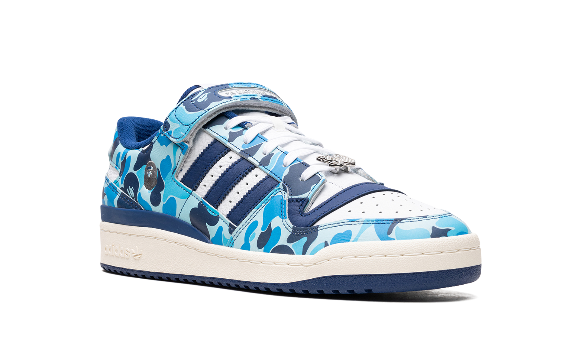 Adidas Forum '84 Low "bape 30th Anniversary Blue Camo" - 7
