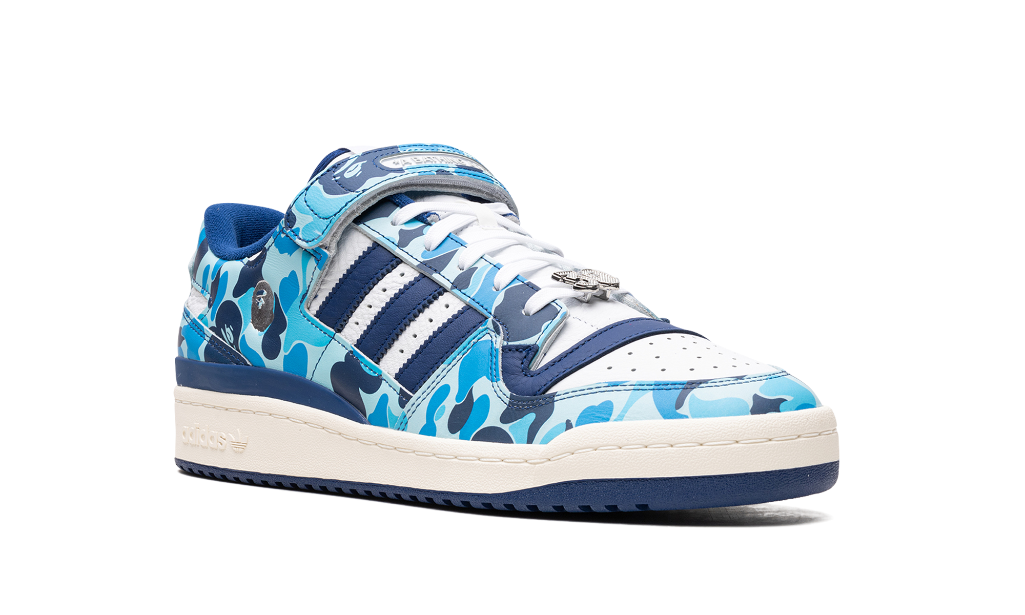Adidas Forum '84 Low "bape 30th Anniversary Blue Camo" - 7