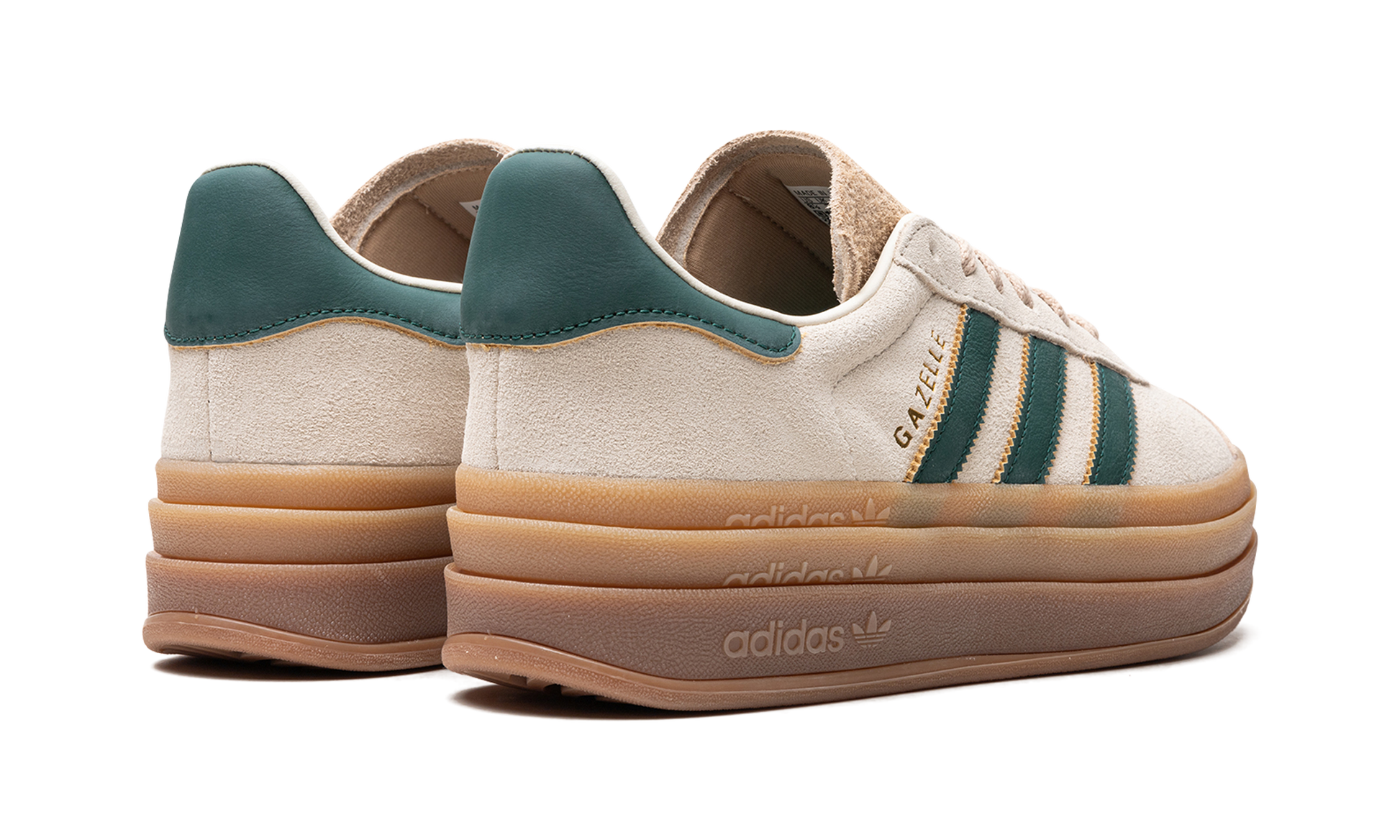 Adidas GAZELLE BOLD WMNS "Cream Collegiate Green" ID7056