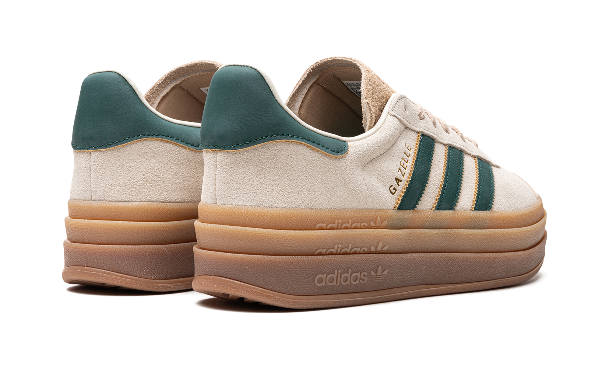 Adidas GAZELLE BOLD WMNS "Cream Collegiate Green" ID7056