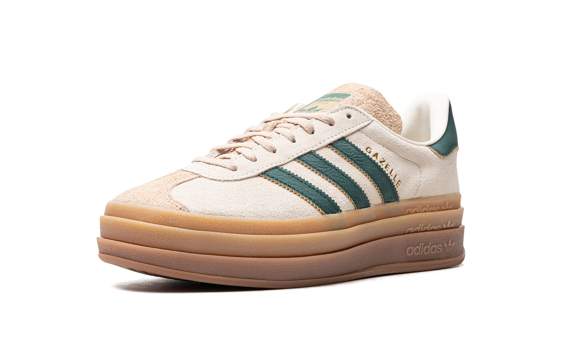 Adidas GAZELLE BOLD WMNS "Cream Collegiate Green" ID7056