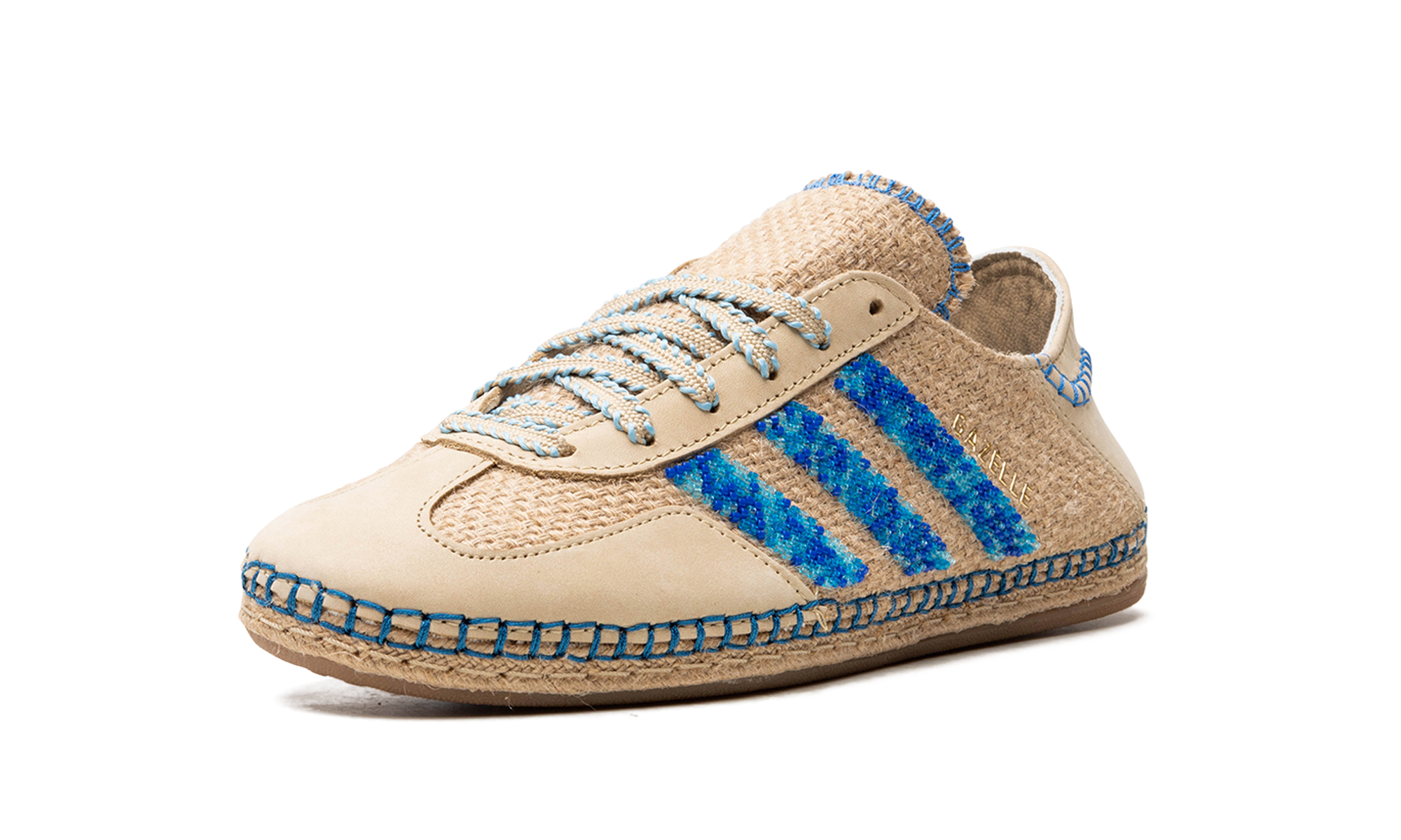 Adidas Gazelle "CLOT - Linen Khaki / Light Blue" IH3641