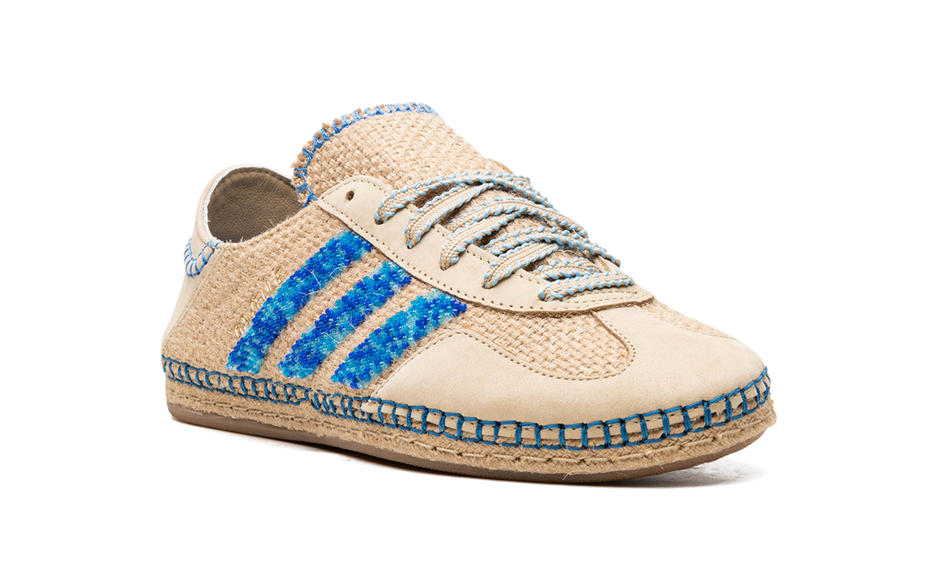 Adidas Gazelle "CLOT - Linen Khaki / Light Blue" IH3641