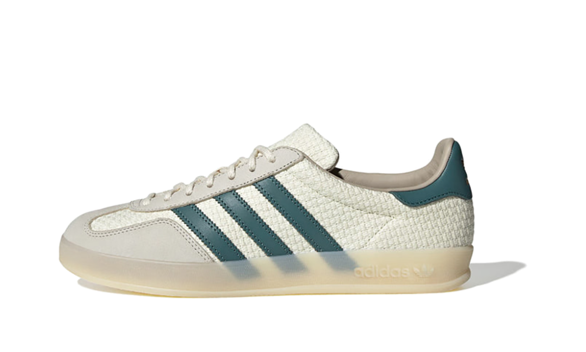 Adidas Gazelle Indoor "Cream White / Preloved Teal" JR3837