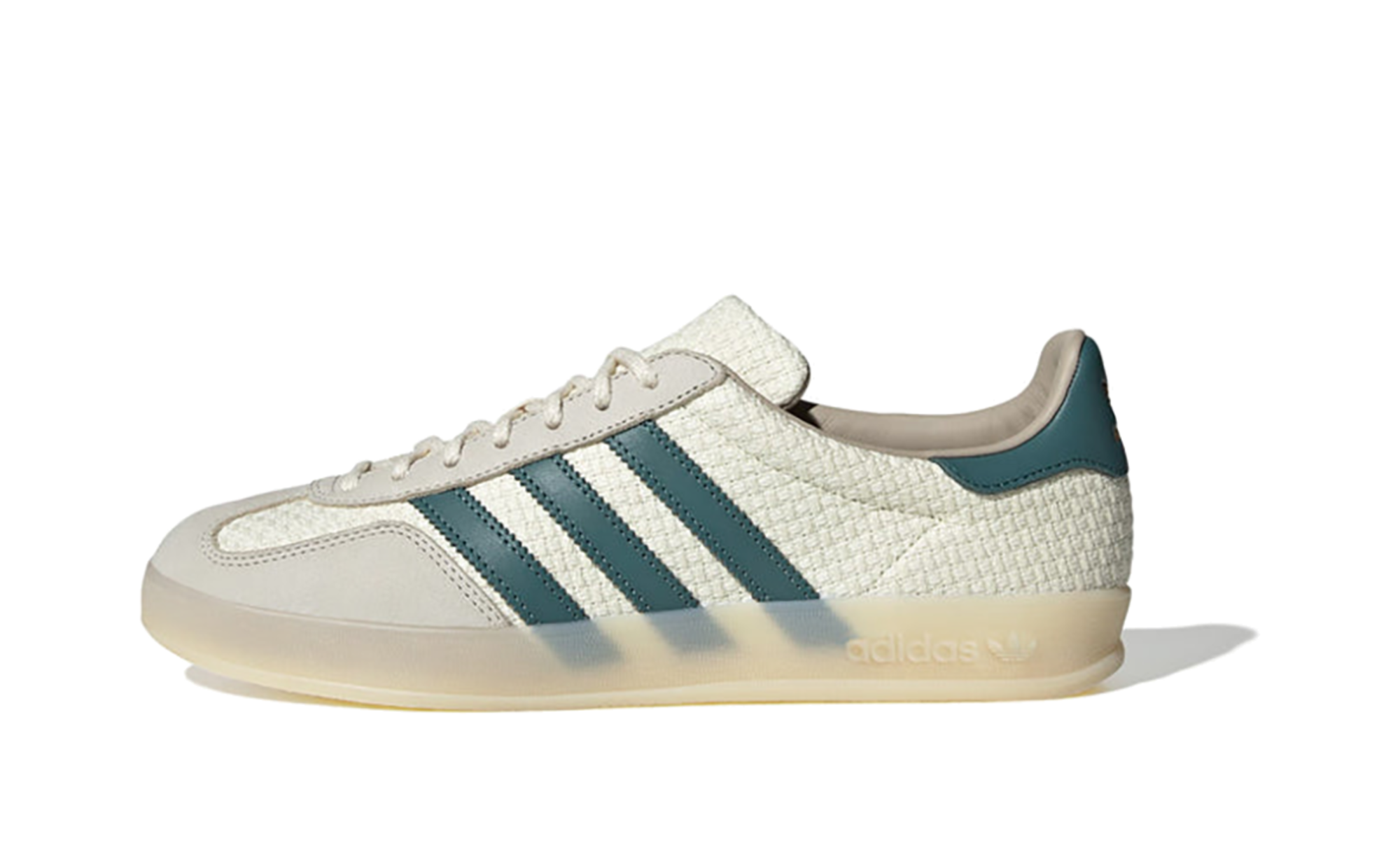 Adidas Gazelle Indoor "Cream White / Preloved Teal" JR3837