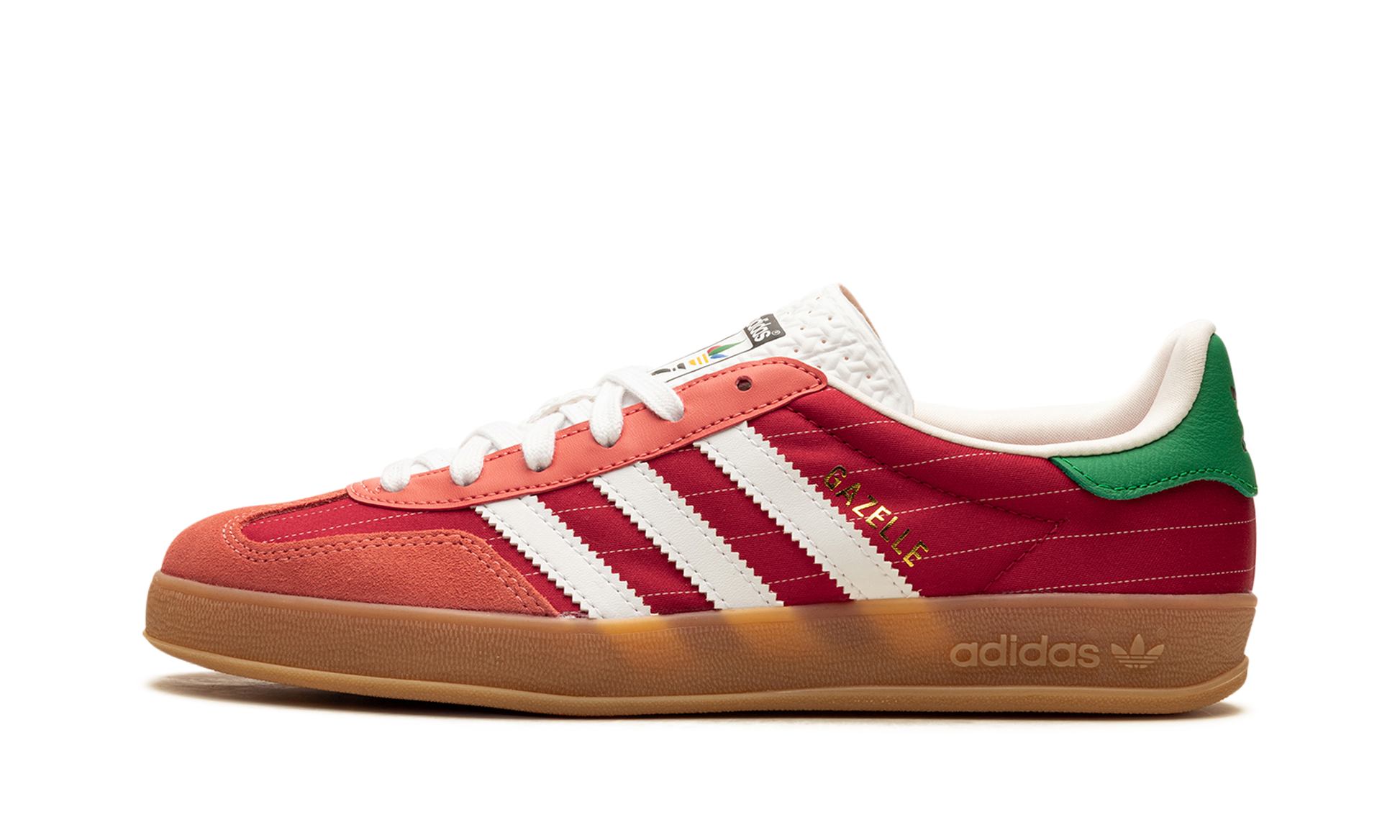 Adidas Gazelle Indoor "Paris Olympics - Red" IF9641