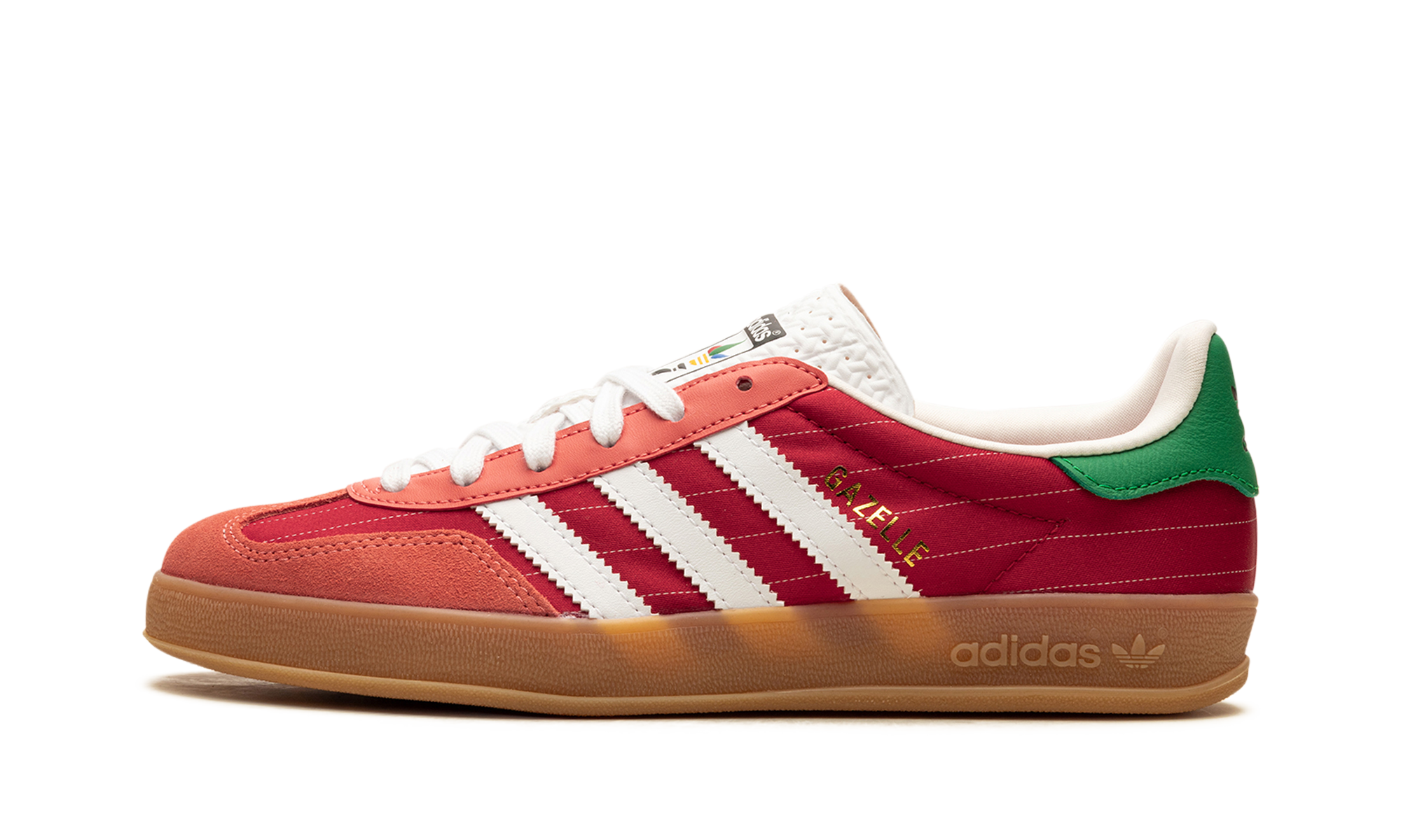 Adidas Gazelle Indoor "Paris Olympics - Red" IF9641