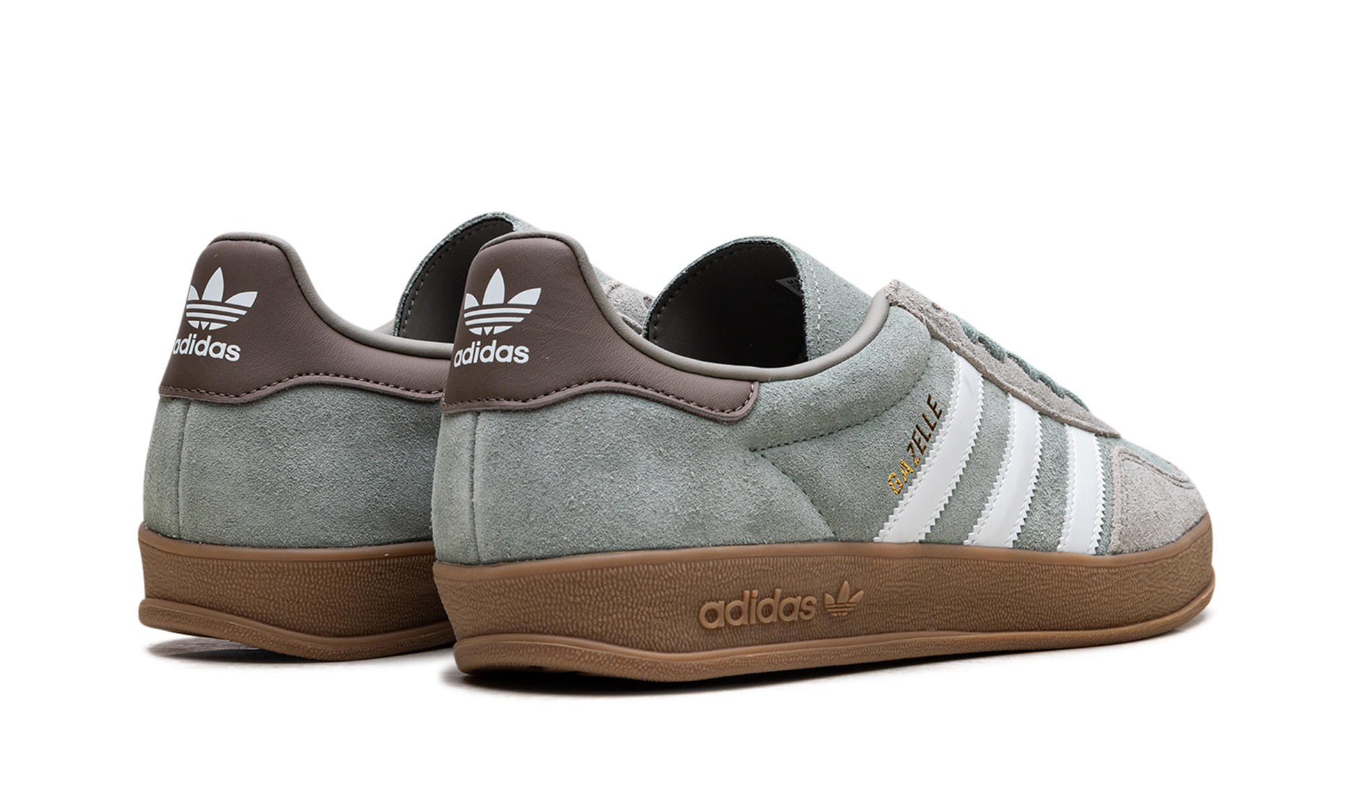 Adidas Gazelle Indoor "Silver Pebble Silver Green" JI3526