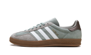 Adidas Gazelle Indoor "Silver Pebble Silver Green" JI3526