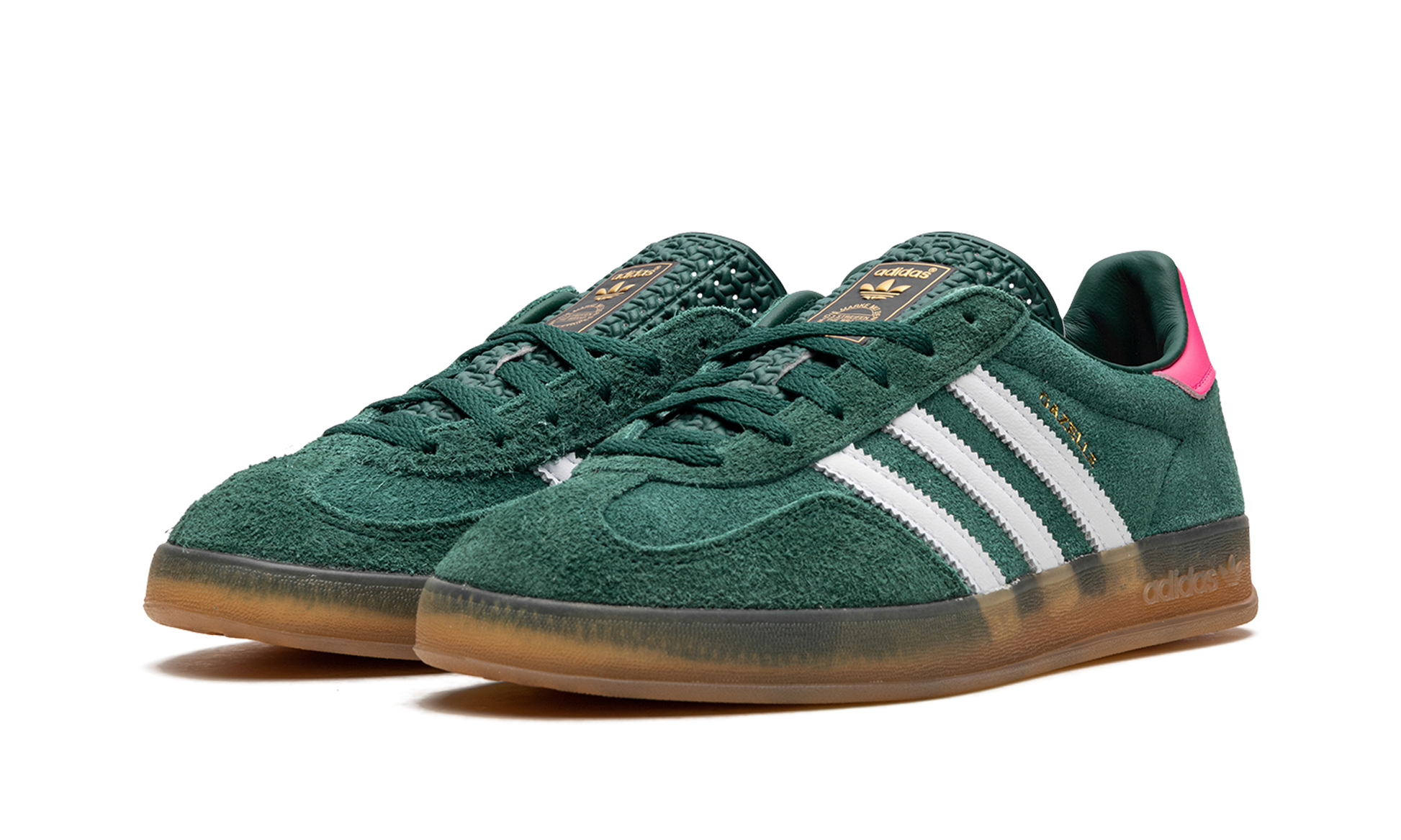 Adidas GAZELLE INDOOR WMNS "Collegiate Green / Lucid Pink" IG5929