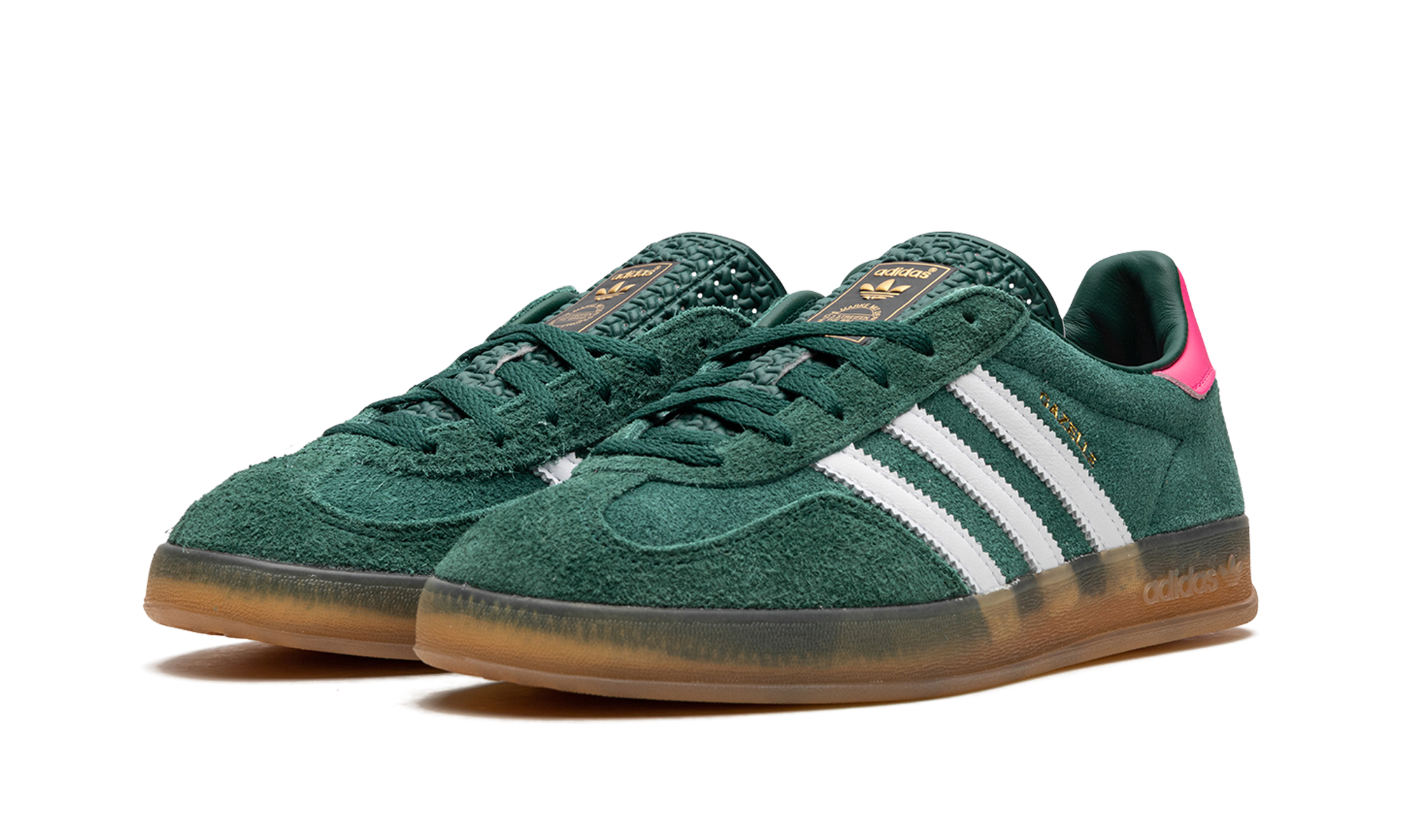 Adidas GAZELLE INDOOR WMNS "Collegiate Green / Lucid Pink" IG5929