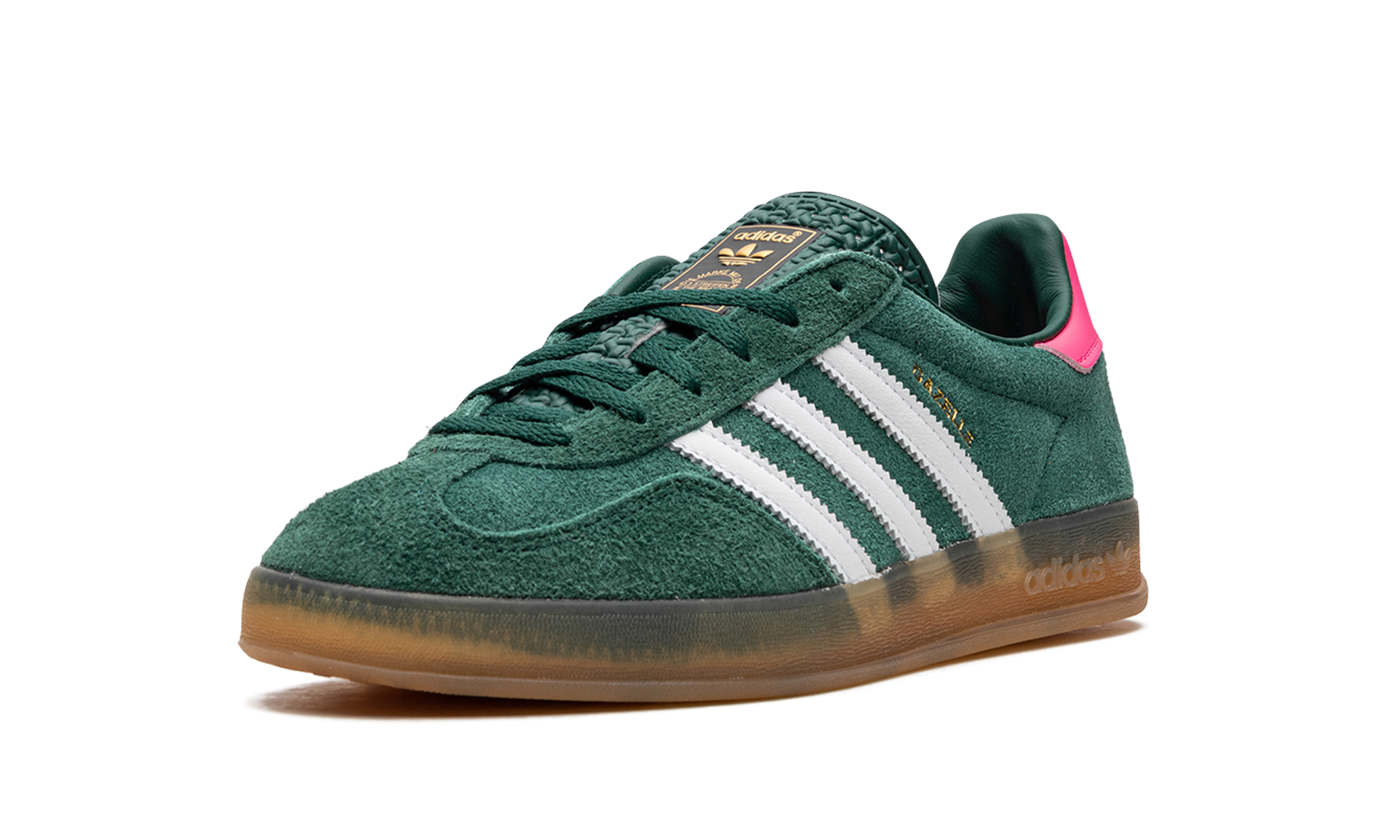 Adidas GAZELLE INDOOR WMNS "Collegiate Green / Lucid Pink" IG5929