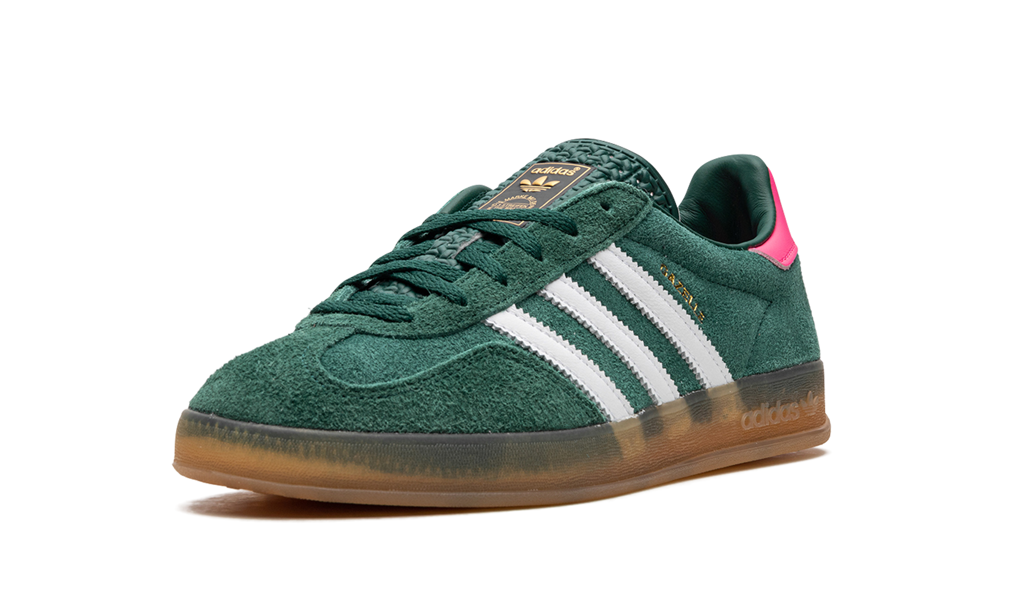 Adidas GAZELLE INDOOR WMNS "Collegiate Green / Lucid Pink" IG5929