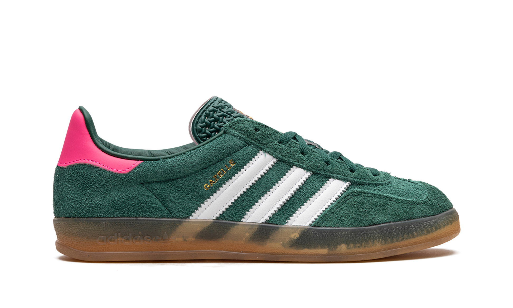 Adidas GAZELLE INDOOR WMNS "Collegiate Green / Lucid Pink" IG5929