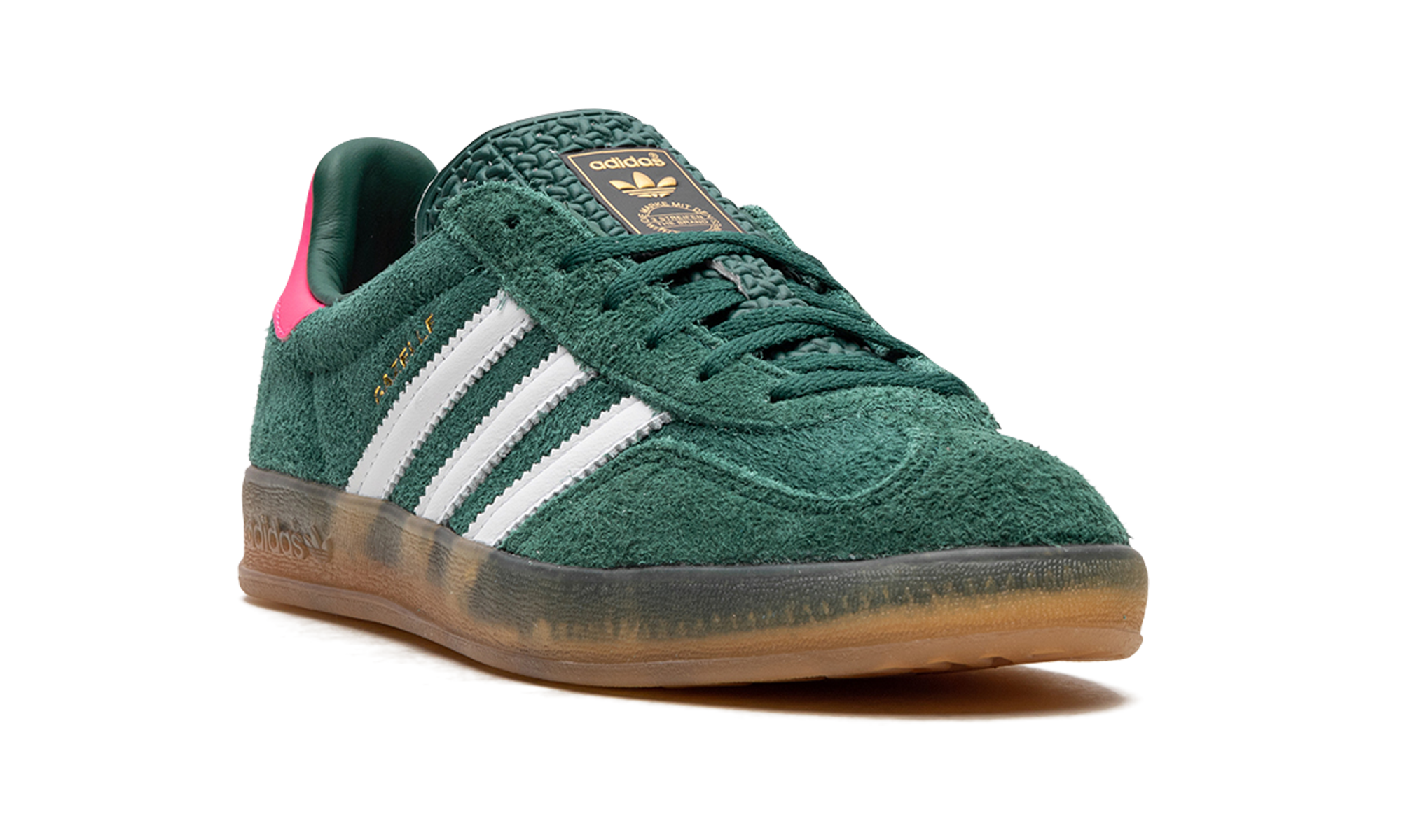 Adidas GAZELLE INDOOR WMNS "Collegiate Green / Lucid Pink" IG5929