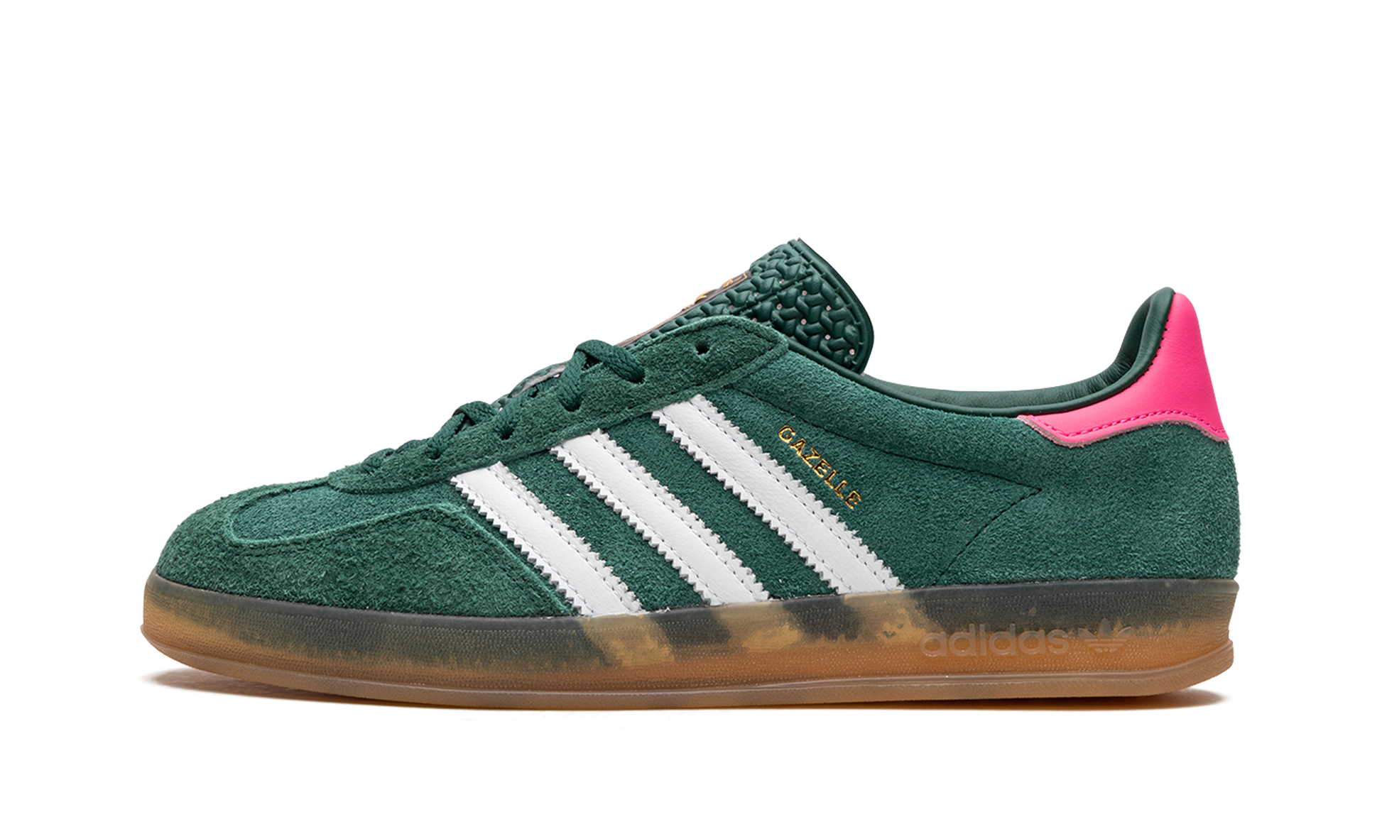 Adidas GAZELLE INDOOR WMNS "Collegiate Green / Lucid Pink" IG5929