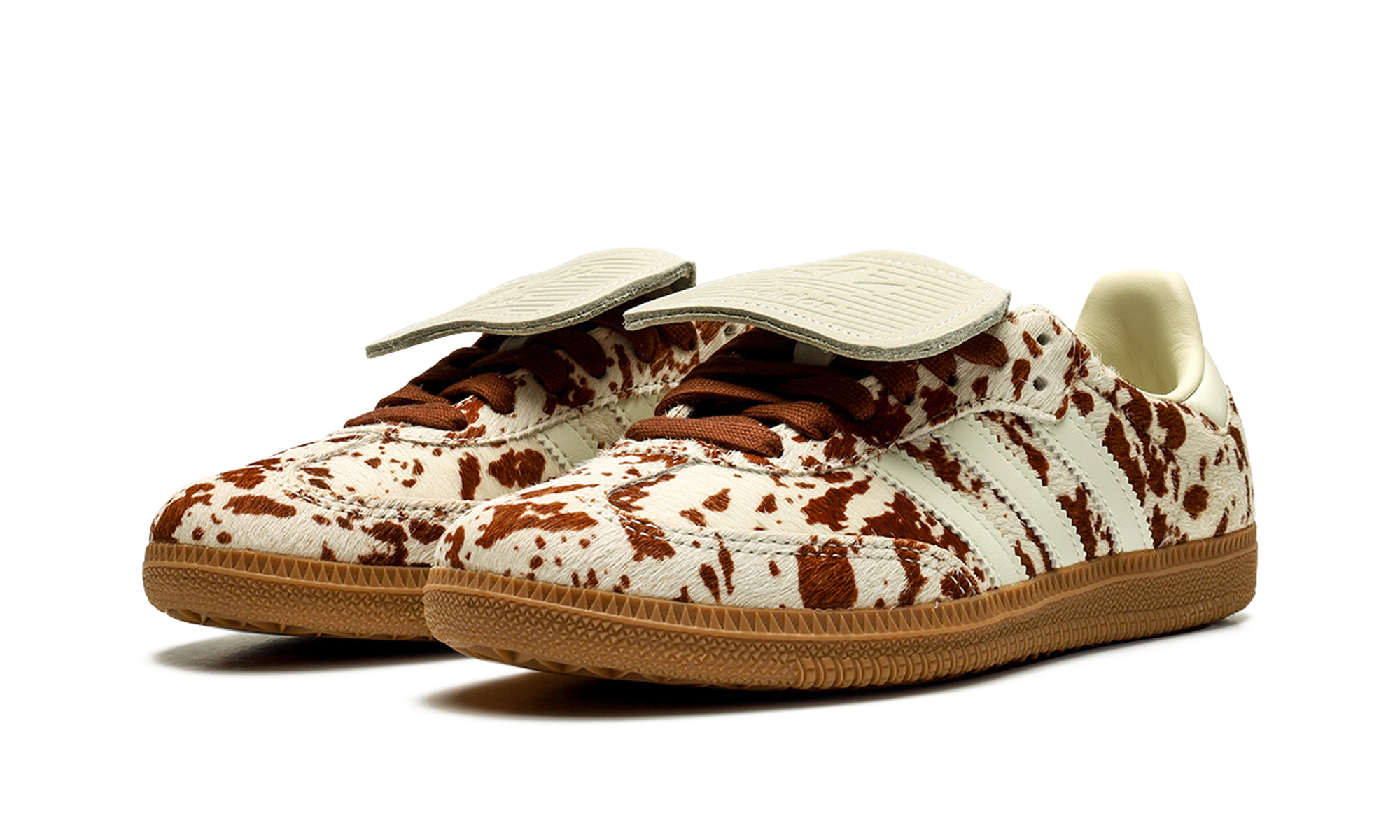 Adidas Samba LT WMNS "Cow Print Brown White" JS3931