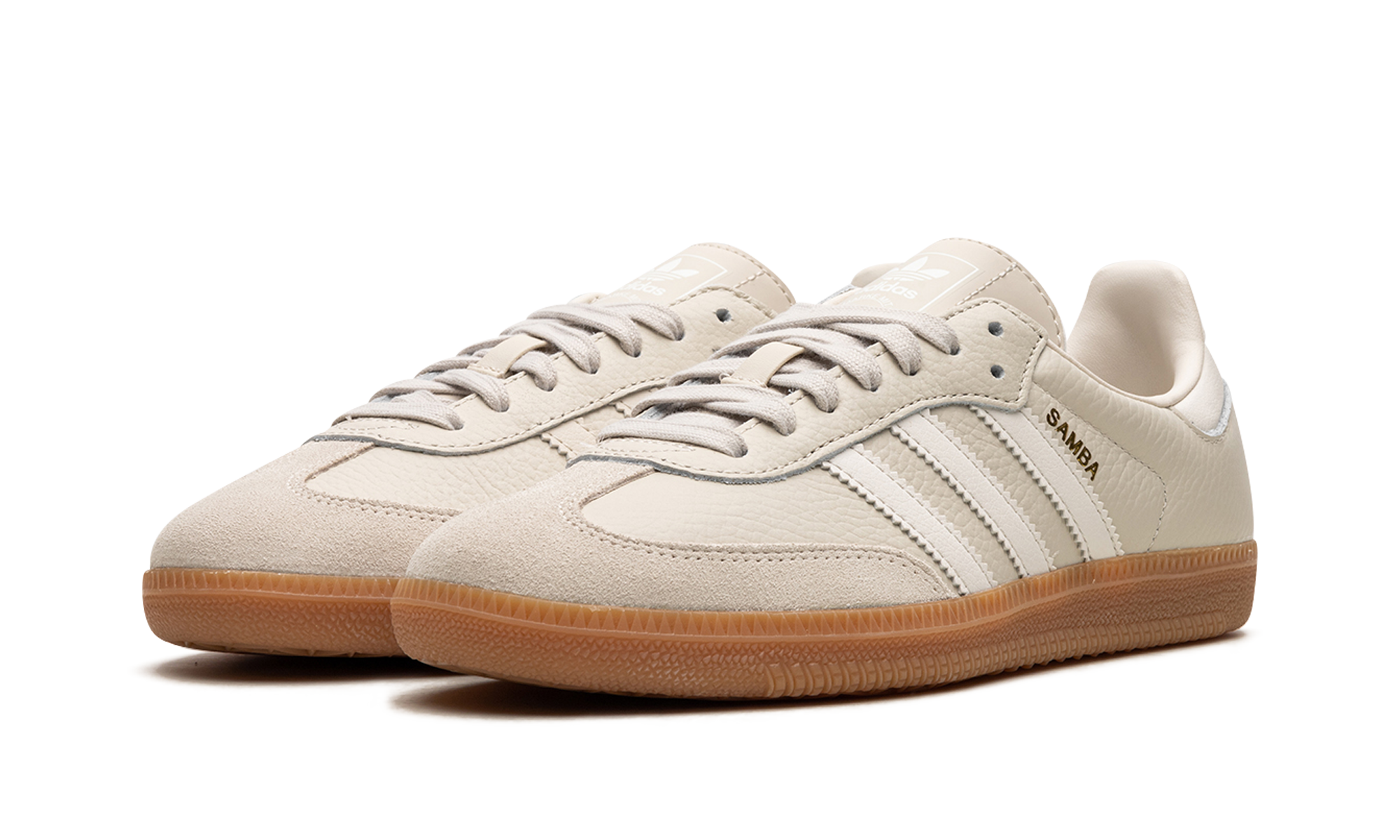 Adidas Samba OG "Beige / White / Gum" IE7013