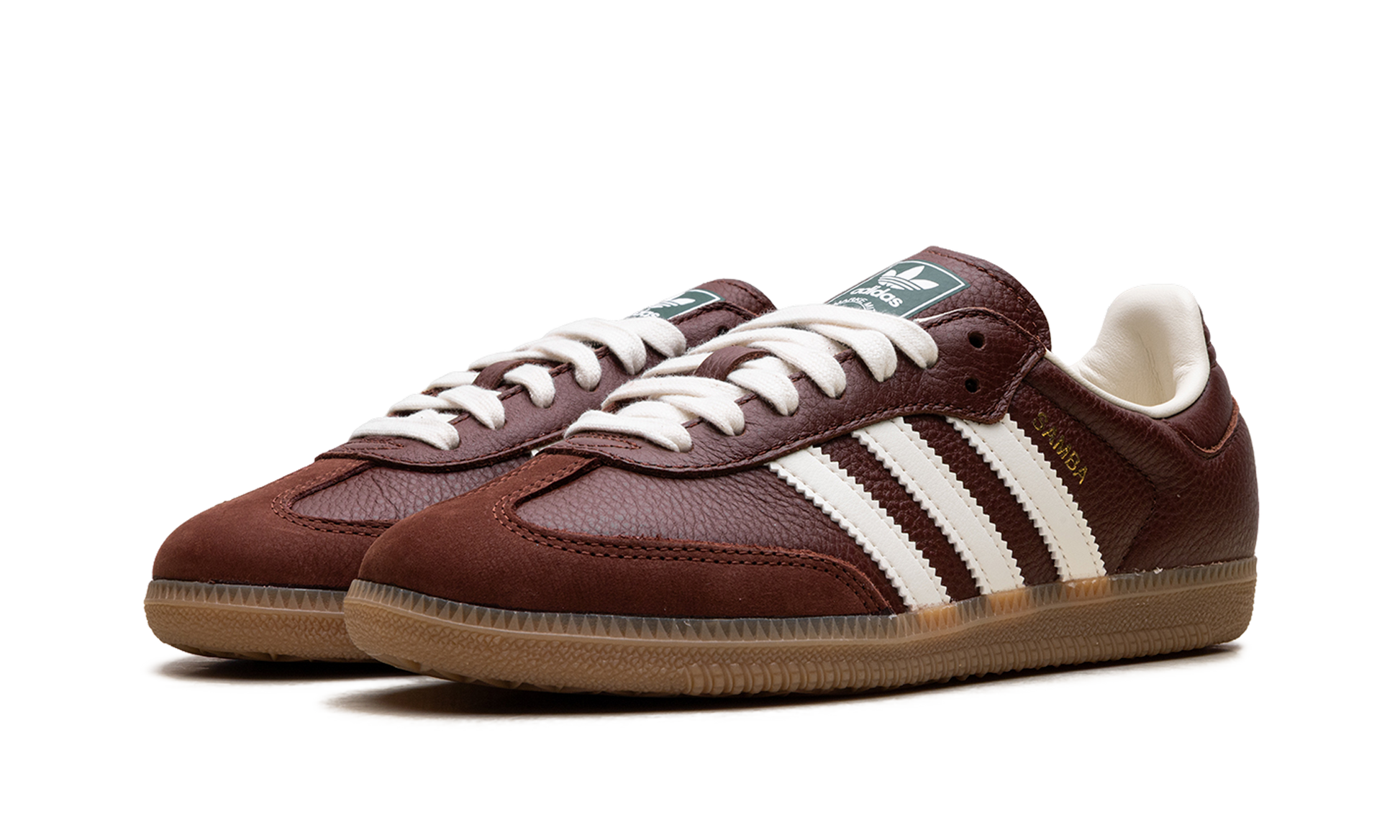 Adidas Samba OG "Fox Brown/Off White/Gum" JR0892