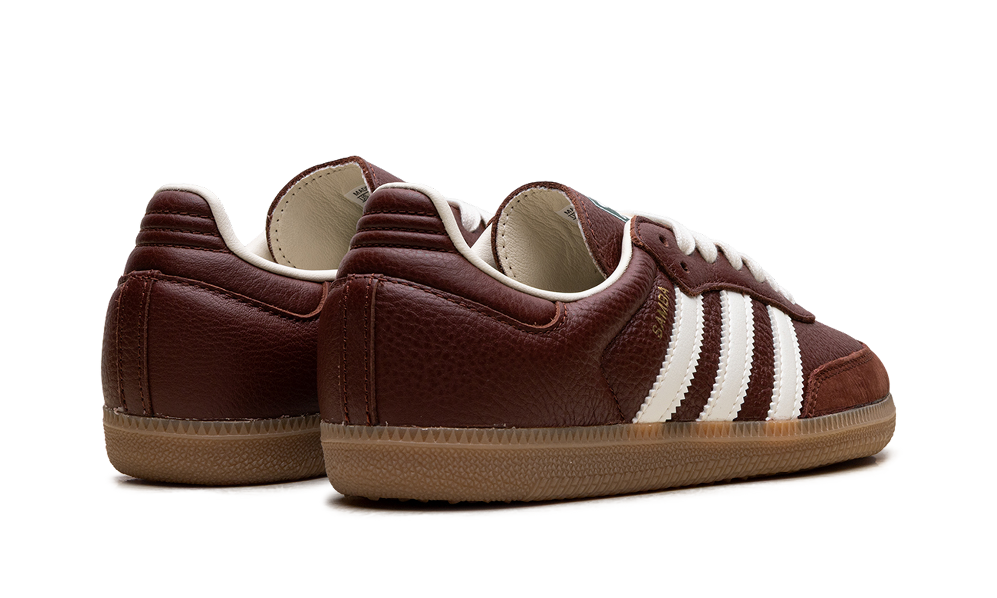 Adidas Samba OG "Fox Brown/Off White/Gum" JR0892