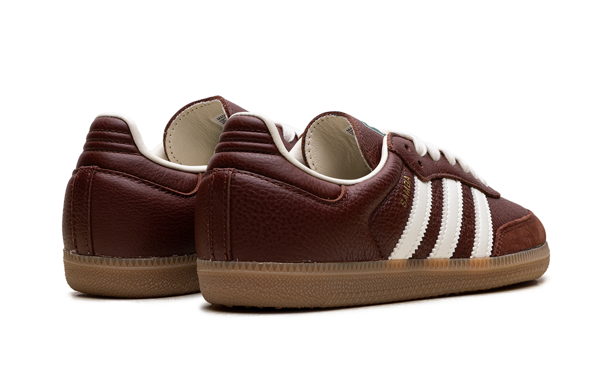 Adidas Samba OG "Fox Brown/Off White/Gum" JR0892