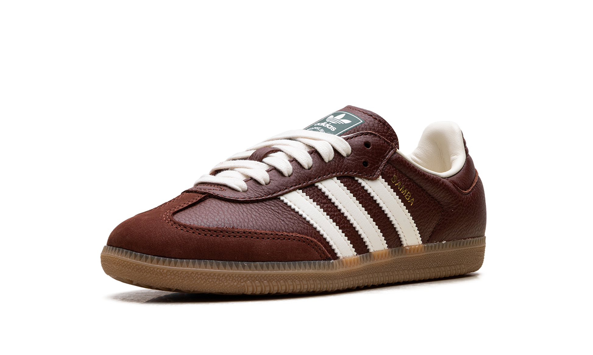 Adidas Samba OG "Fox Brown/Off White/Gum" JR0892