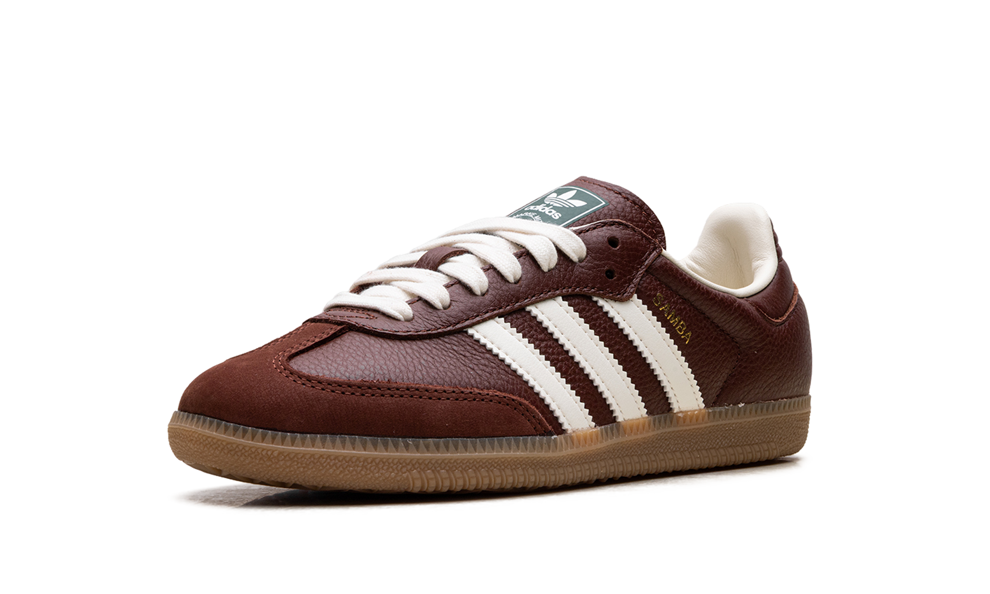 Adidas Samba OG "Fox Brown/Off White/Gum" JR0892