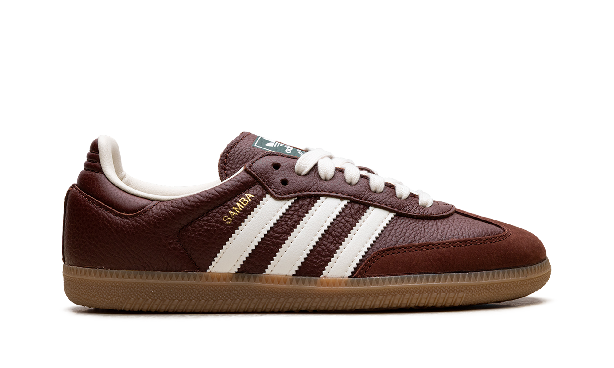Adidas Samba OG "Fox Brown/Off White/Gum" JR0892