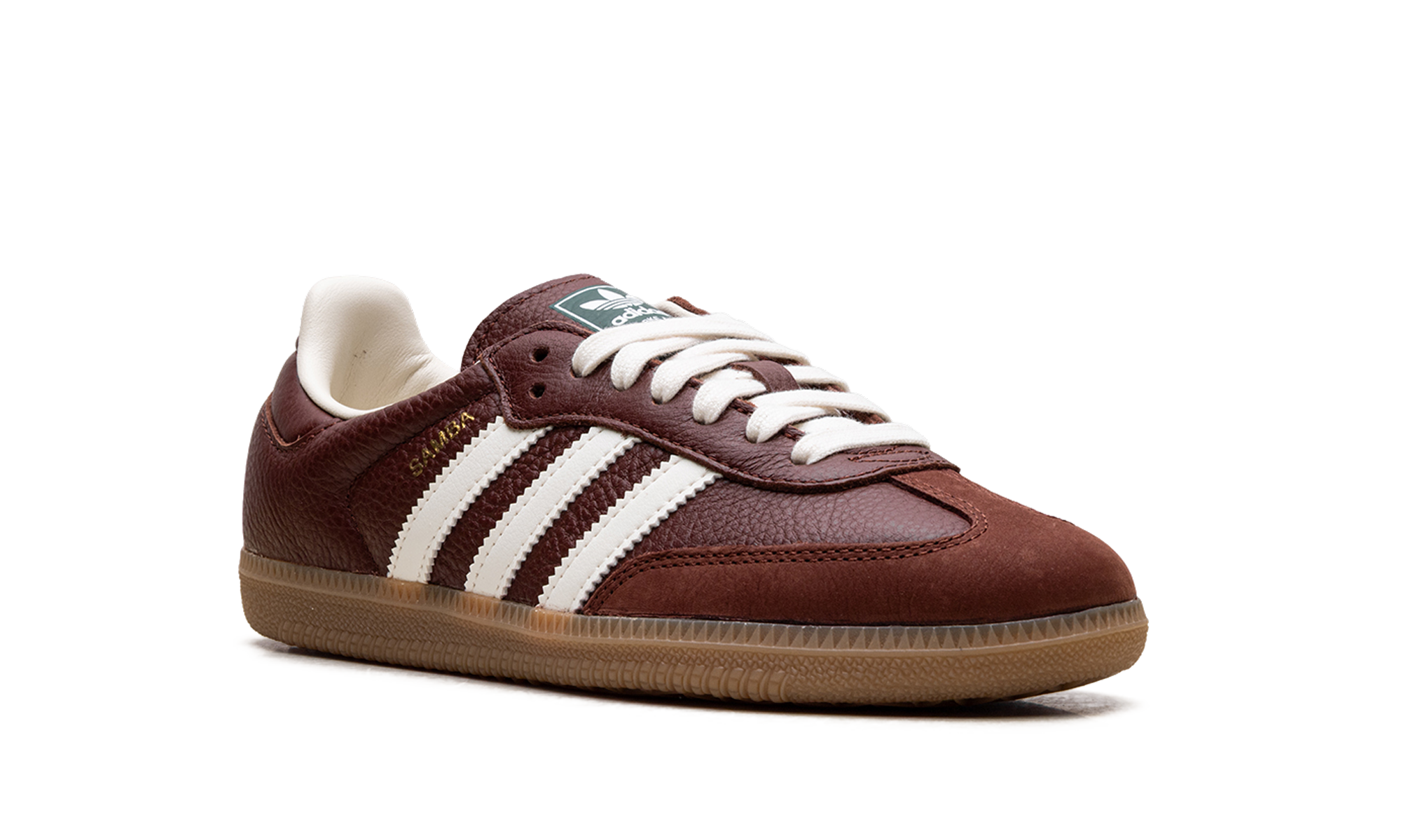 Adidas Samba OG "Fox Brown/Off White/Gum" JR0892