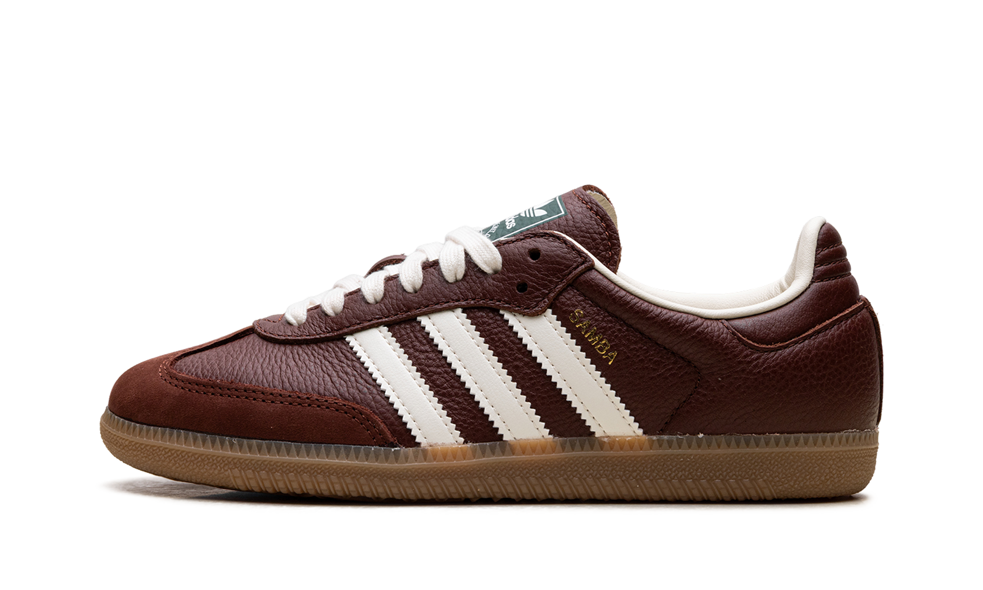 Adidas Samba OG "Fox Brown/Off White/Gum" JR0892