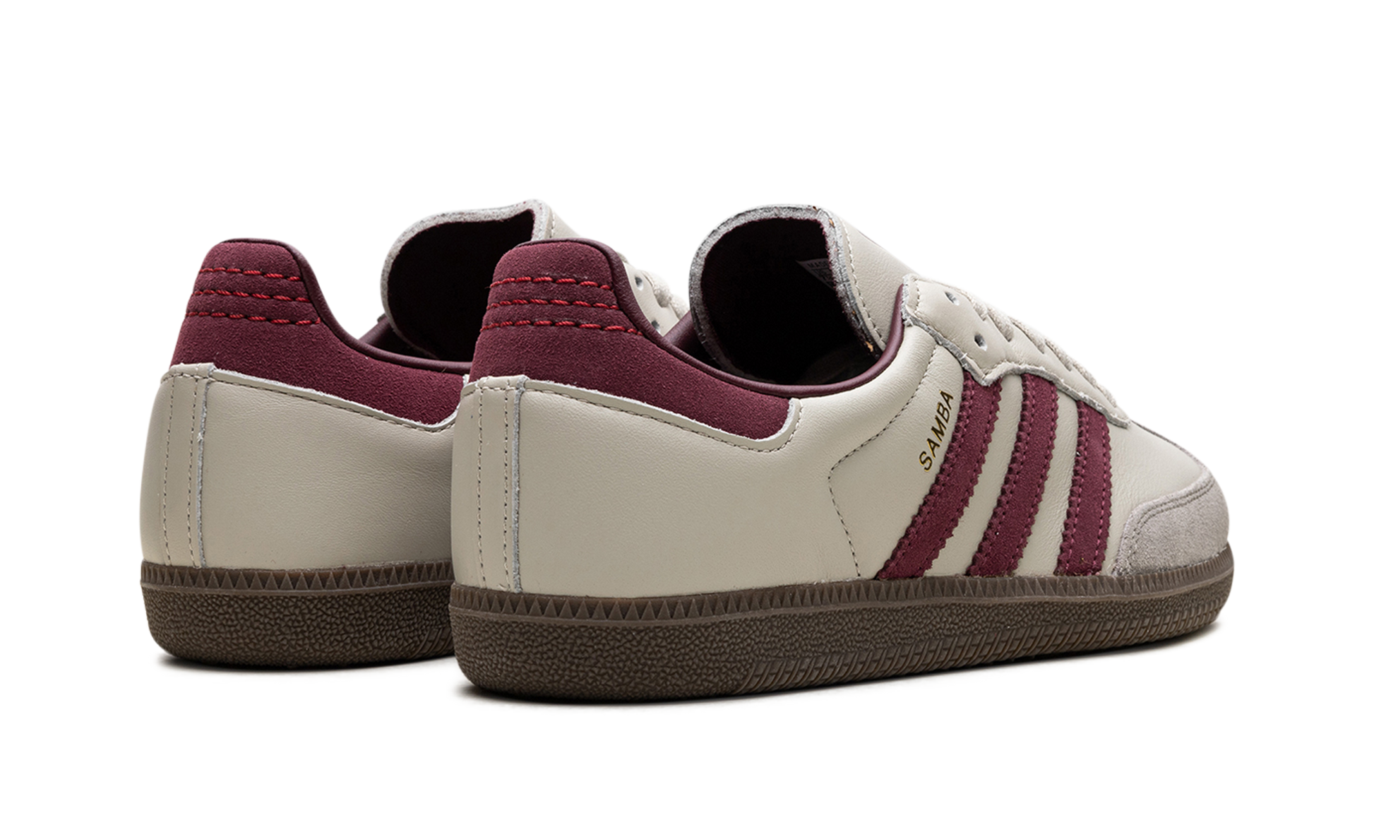 Adidas Samba OG "Putty Grey Maroon" ID1482