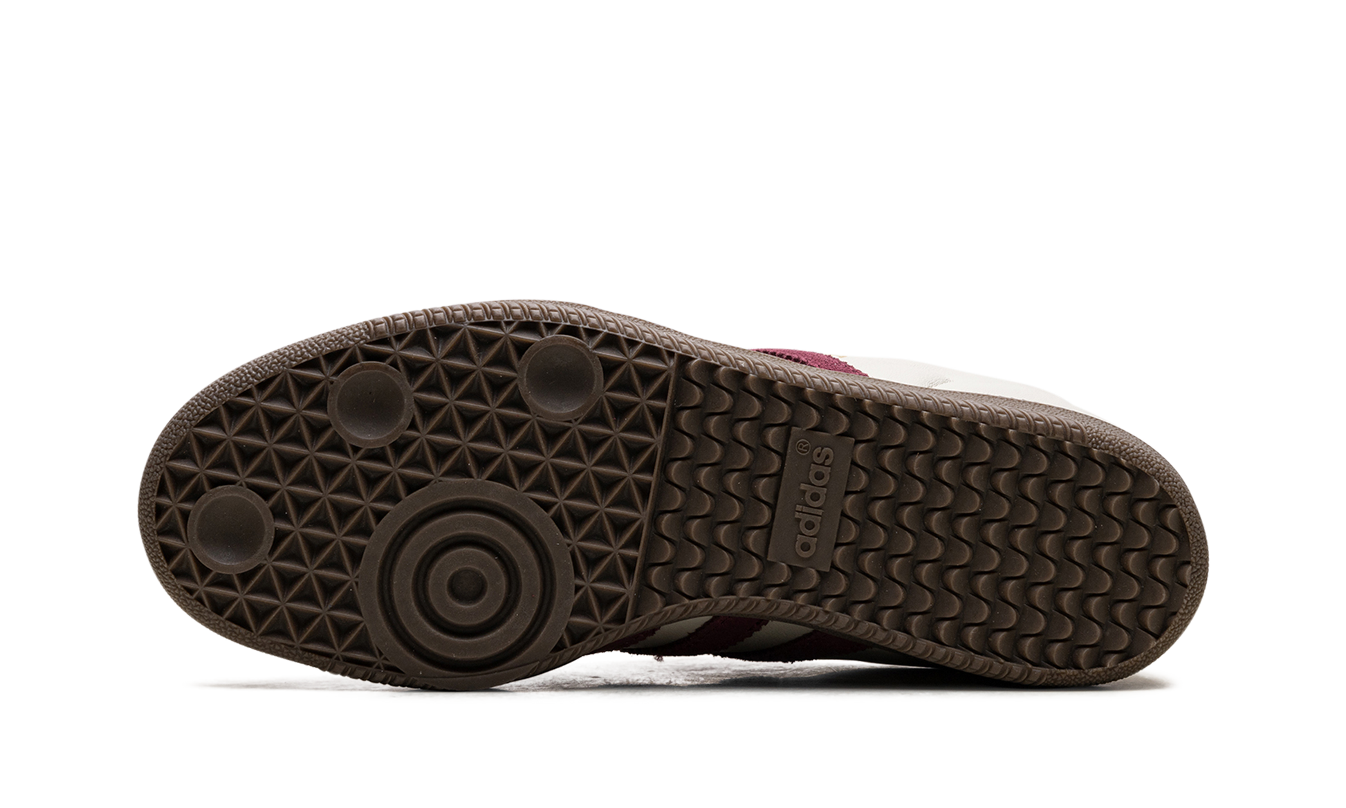 Adidas Samba OG "Putty Grey Maroon" ID1482