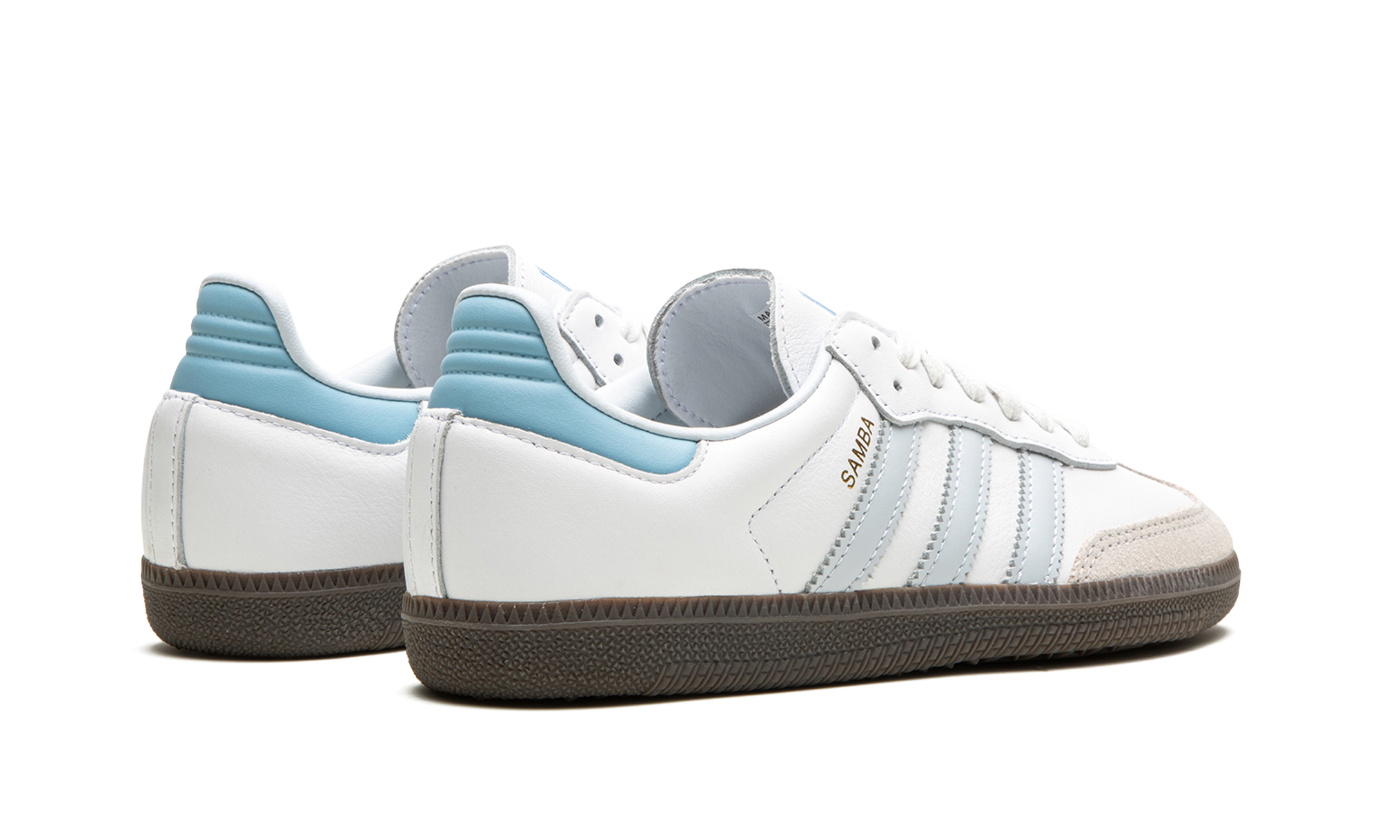 Adidas Samba OG "White / Halo Blue" ID2055