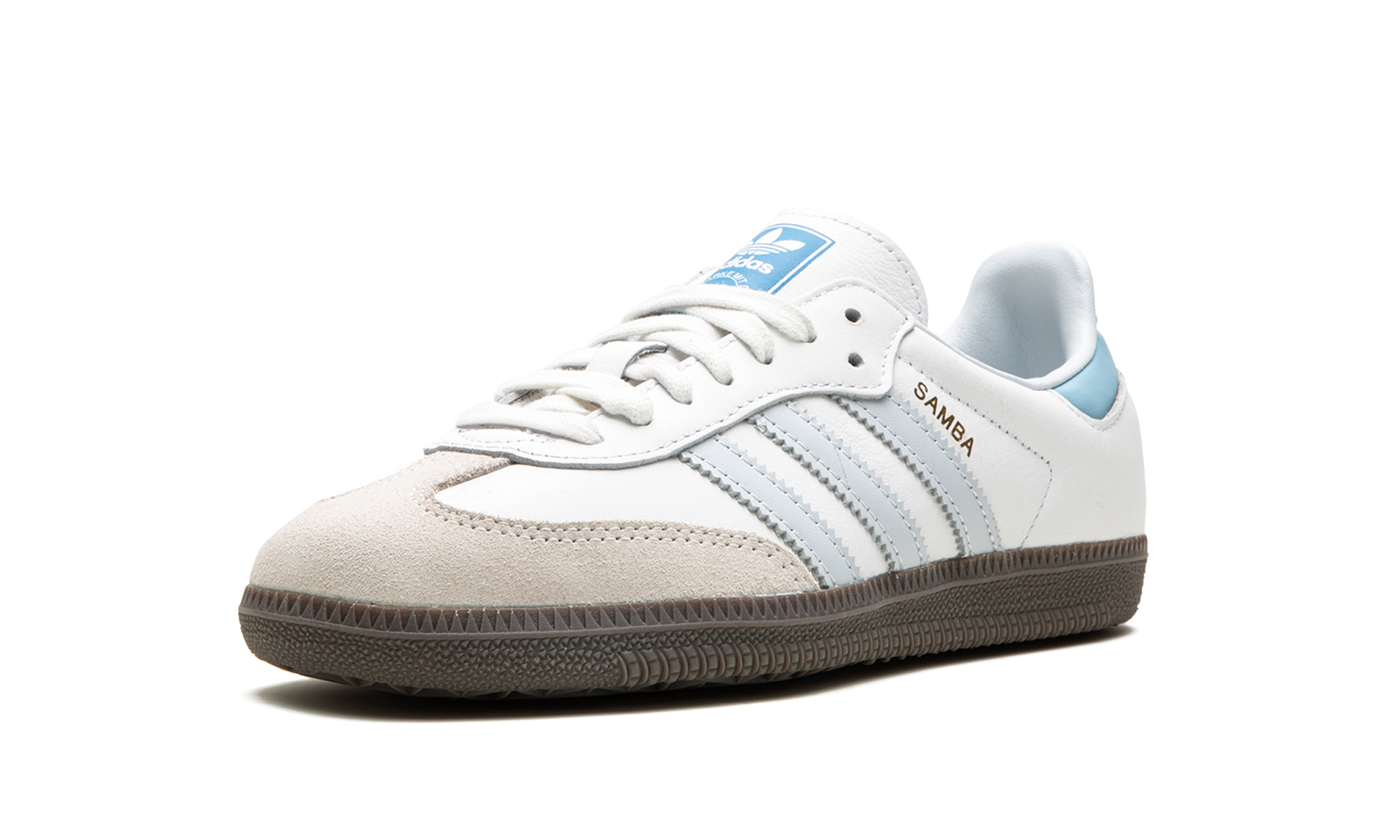 Adidas Samba OG "White / Halo Blue" ID2055