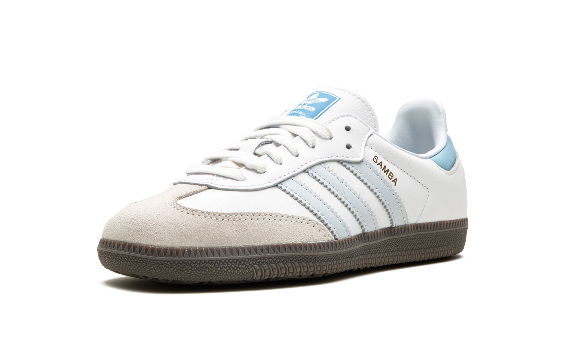 Adidas Samba OG "White / Halo Blue" ID2055