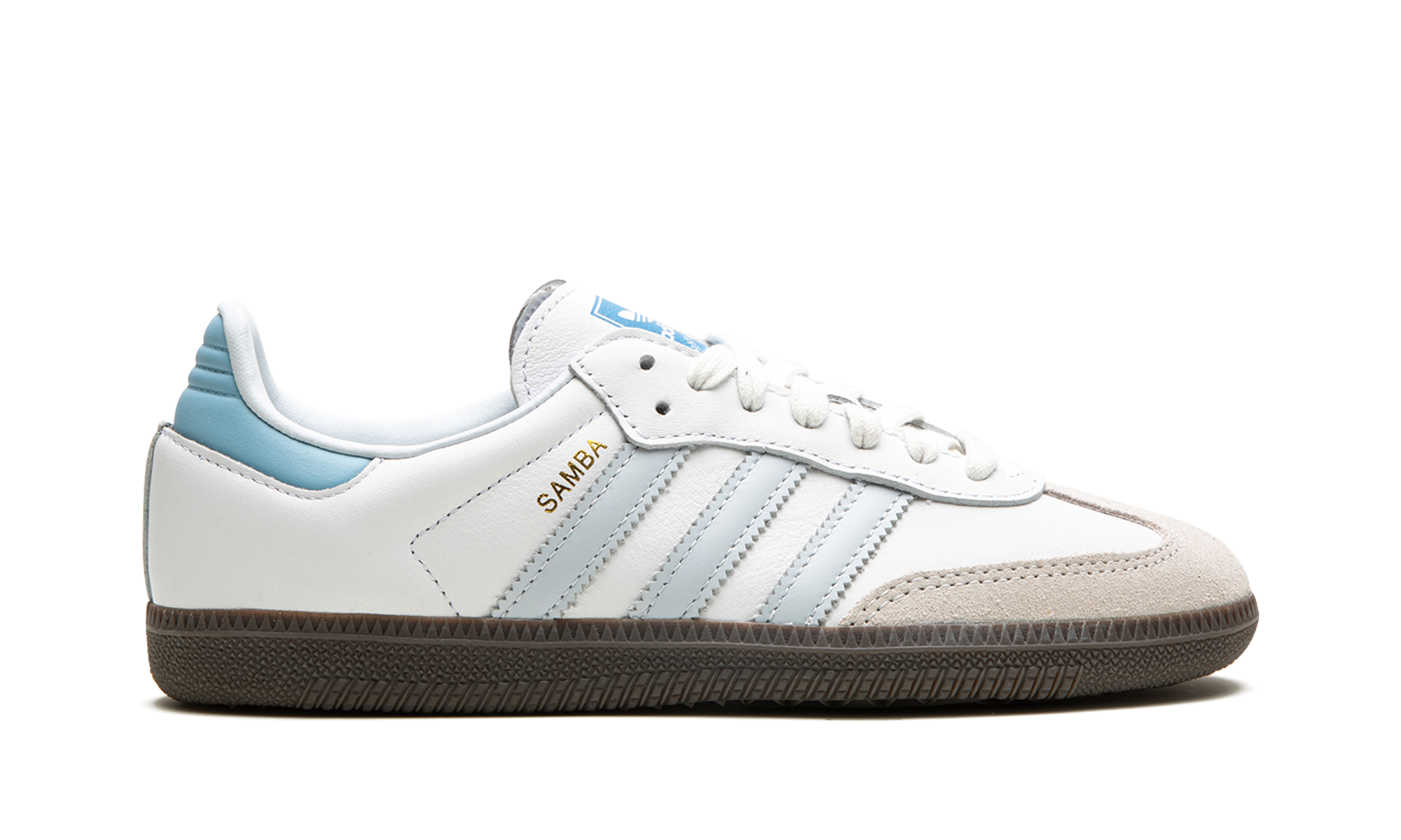 Adidas Samba OG "White / Halo Blue" ID2055