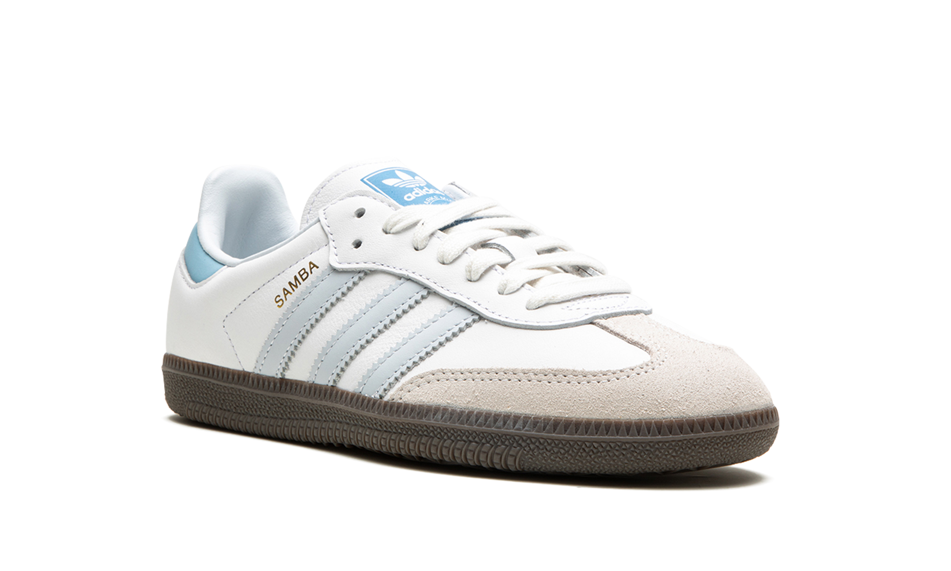 Adidas Samba OG "White / Halo Blue" ID2055