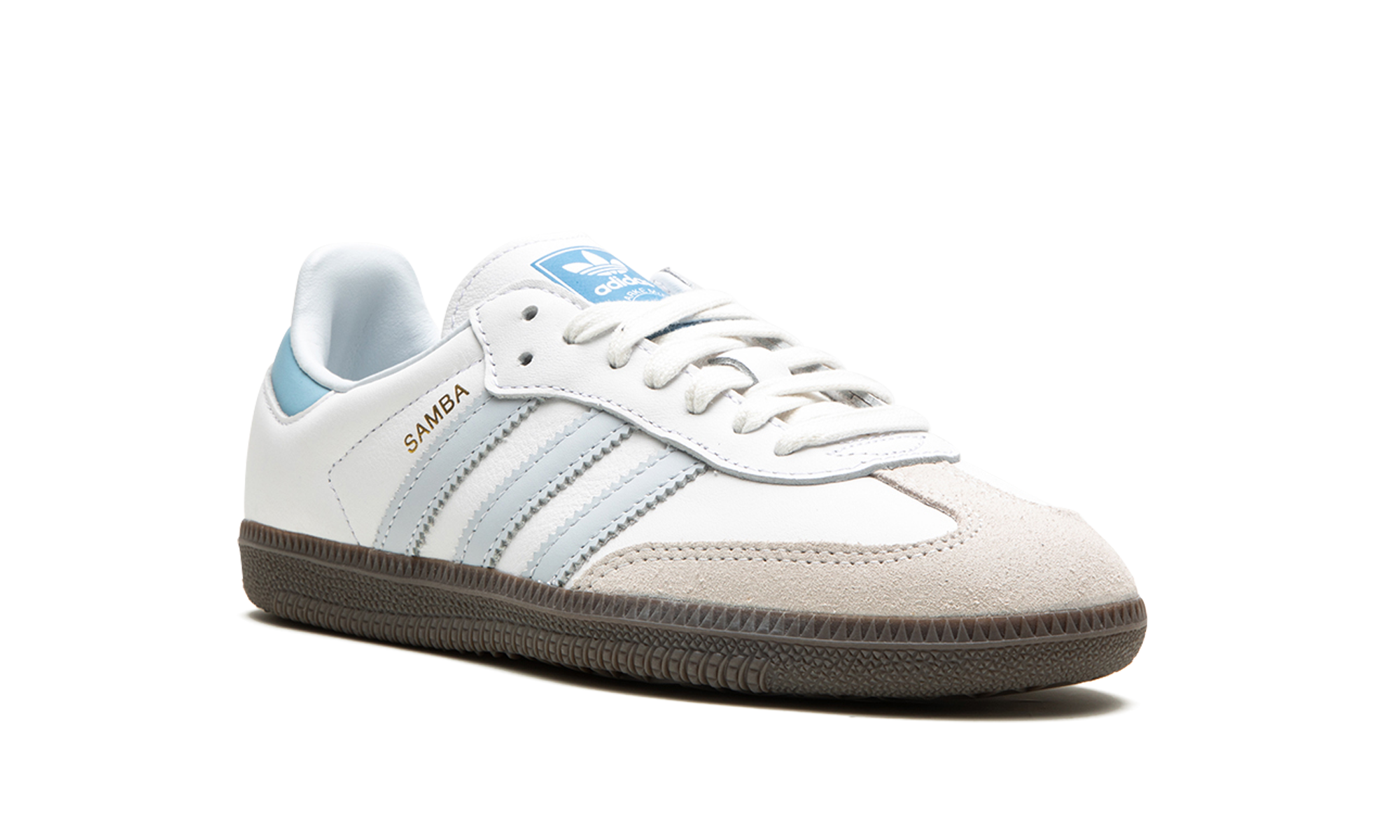 Adidas Samba OG "White / Halo Blue" ID2055