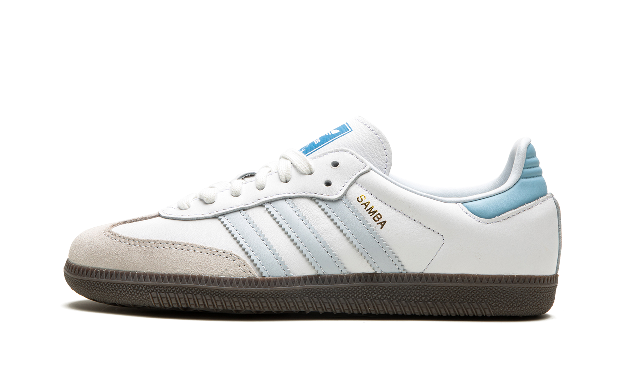 Adidas Samba OG "White / Halo Blue" ID2055