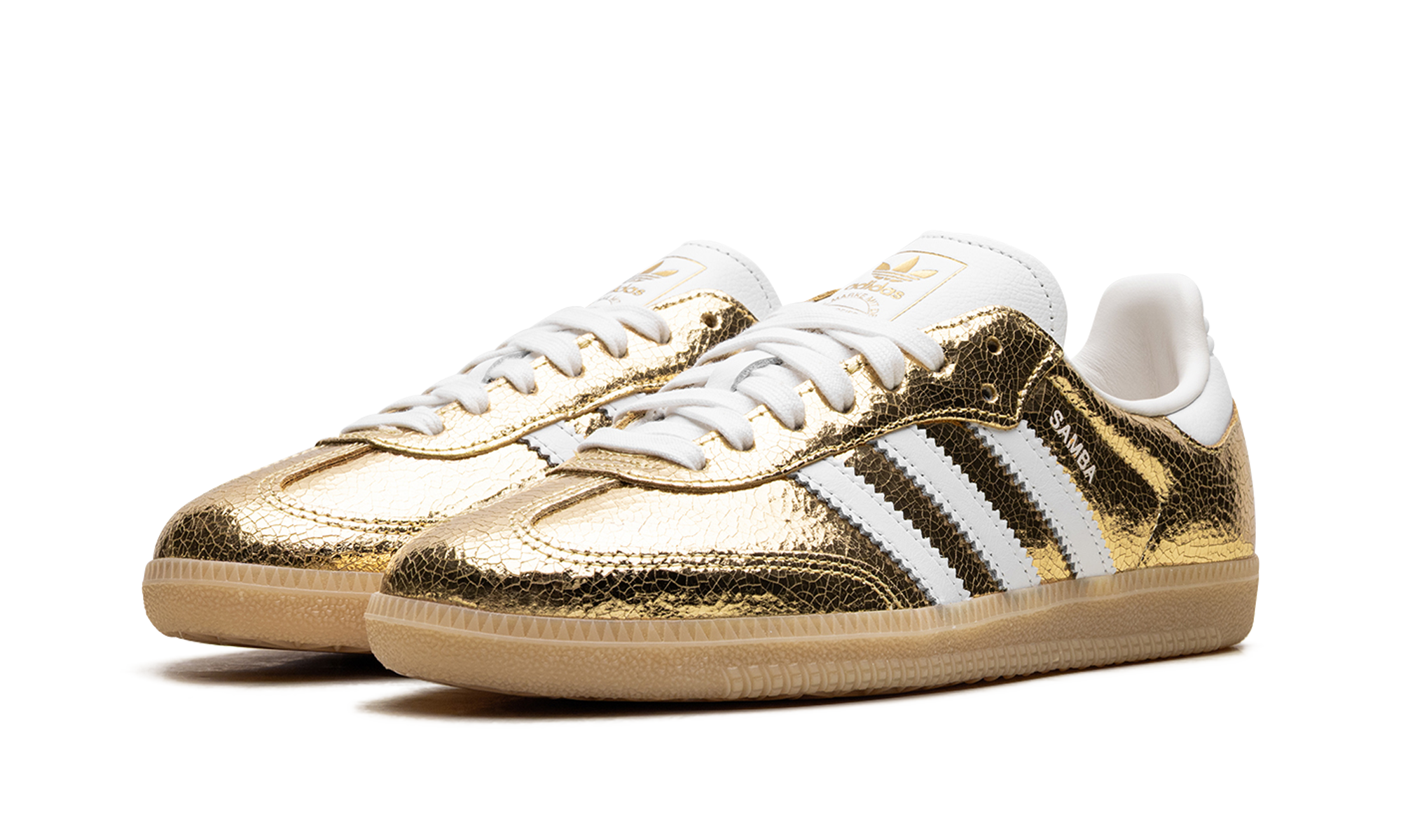 Adidas Samba OG WMNS "Cracked Metallic Pack - Gold" KI5719