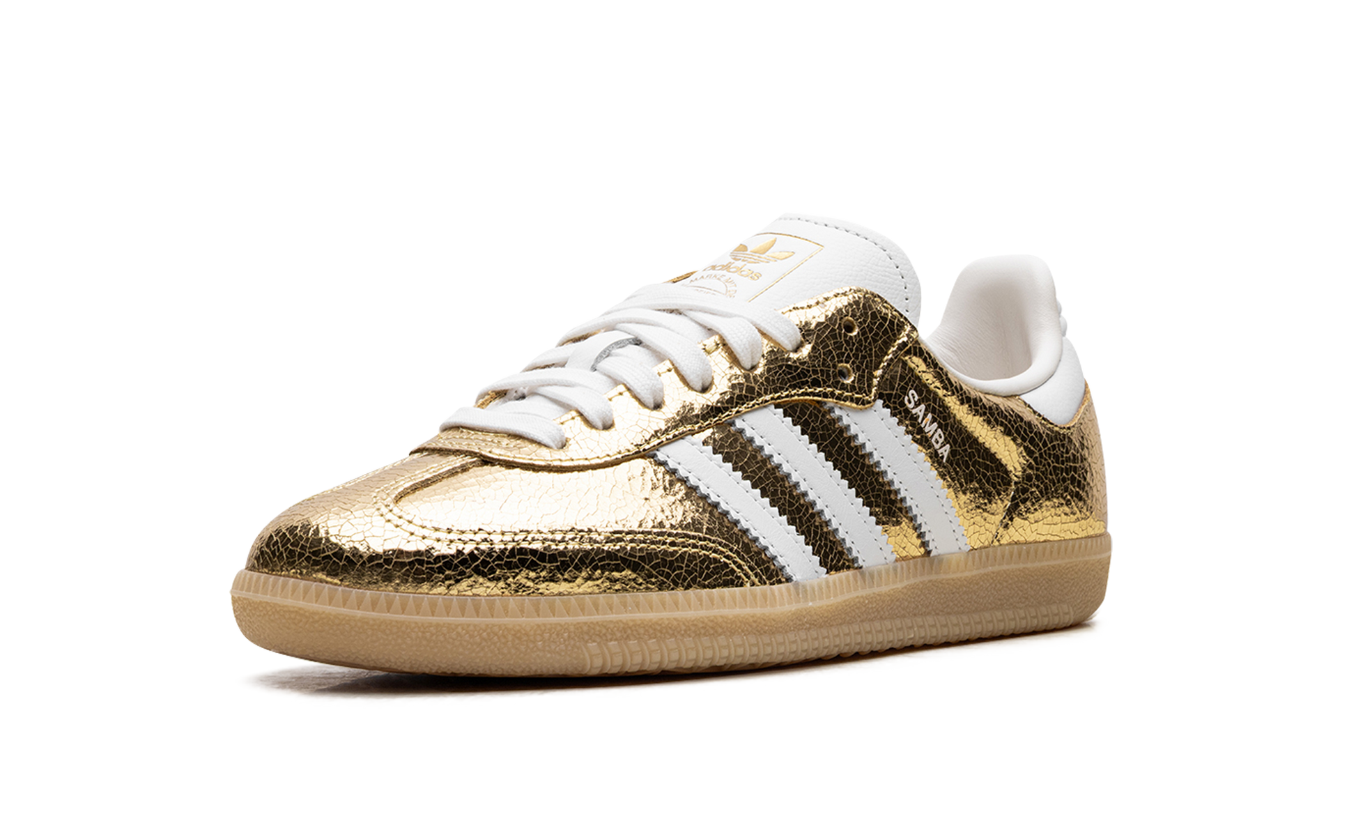 Adidas Samba OG WMNS "Cracked Metallic Pack - Gold" KI5719