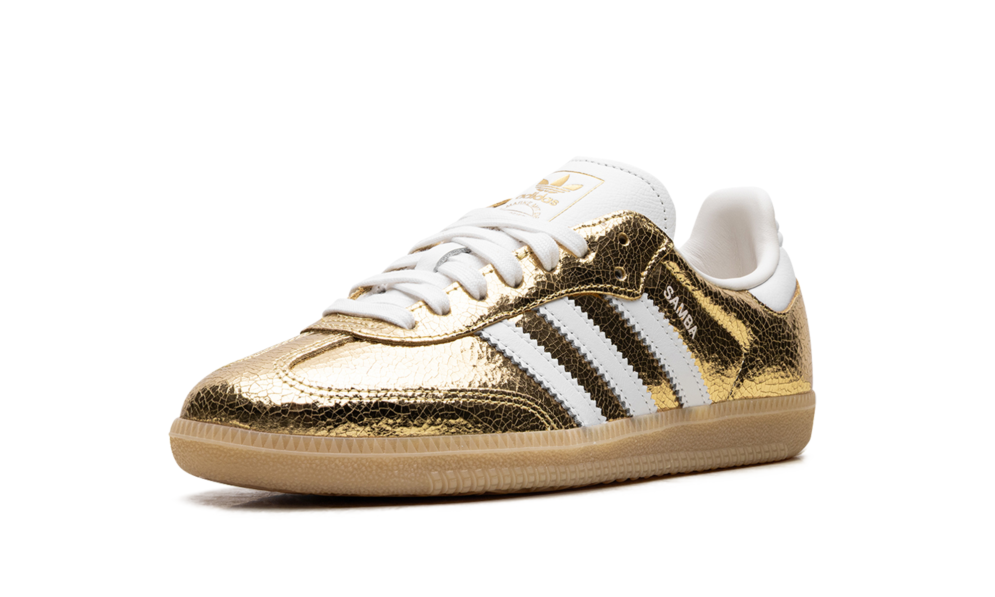 Adidas Samba OG WMNS "Cracked Metallic Pack - Gold" KI5719