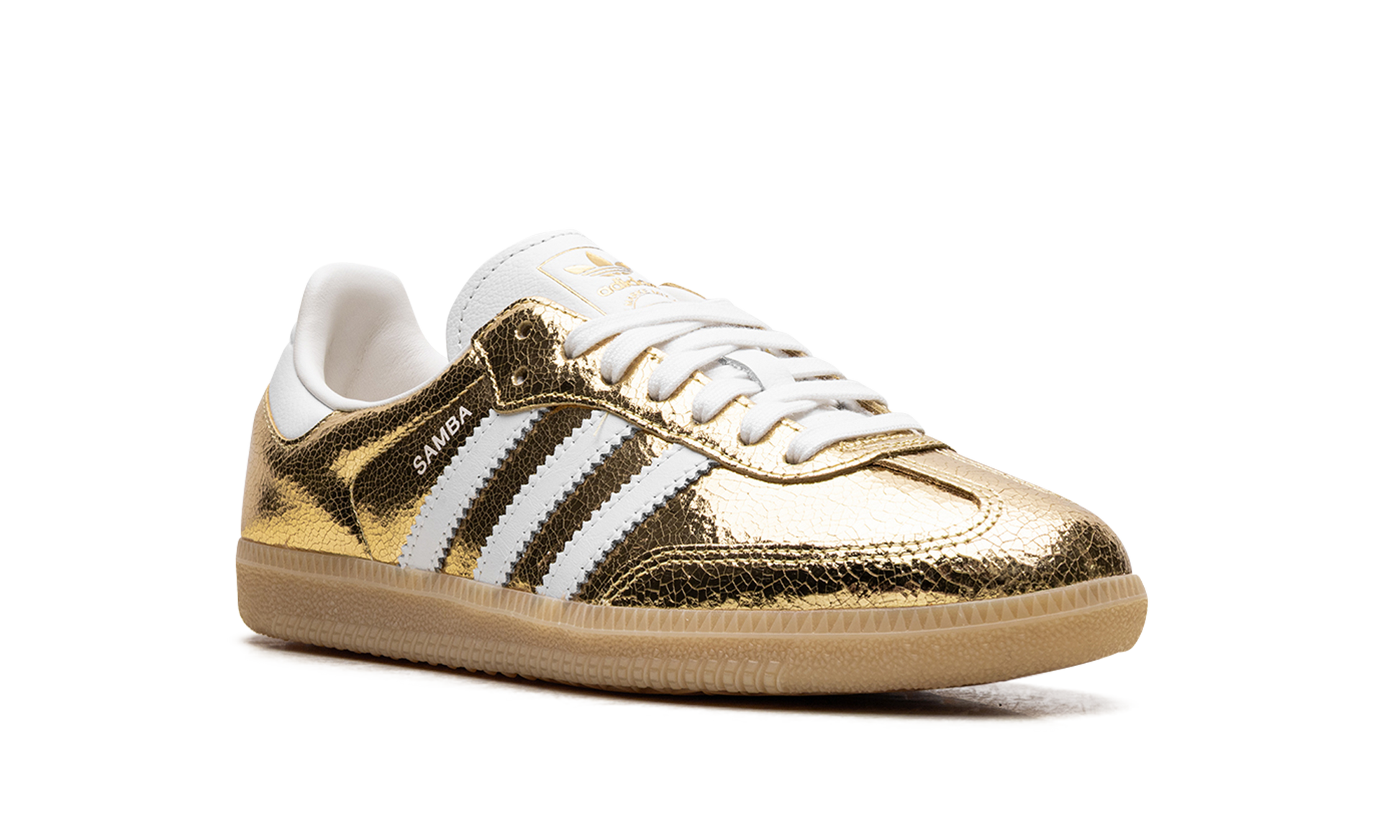 Adidas Samba OG WMNS "Cracked Metallic Pack - Gold" KI5719