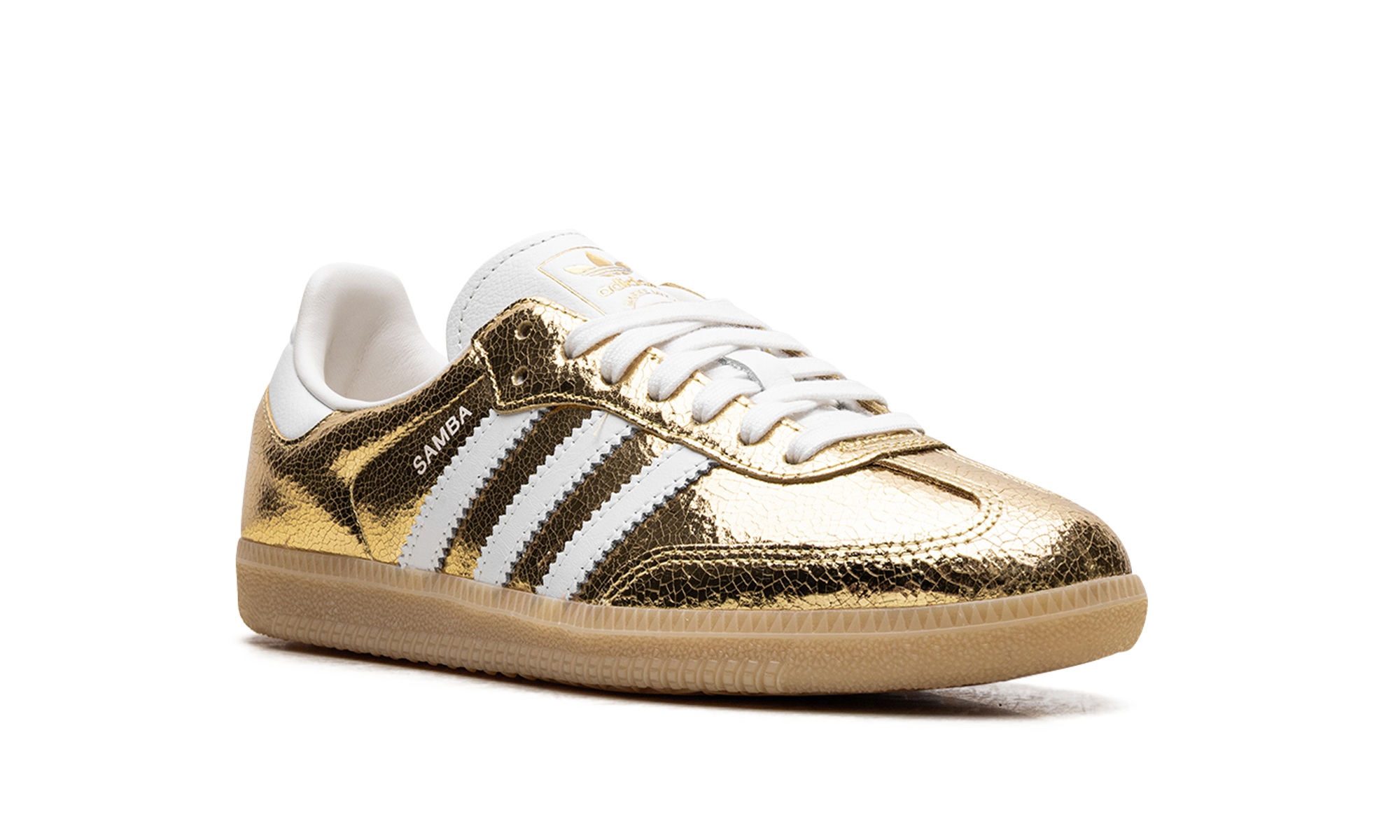 Adidas Samba OG WMNS "Cracked Metallic Pack - Gold" KI5719