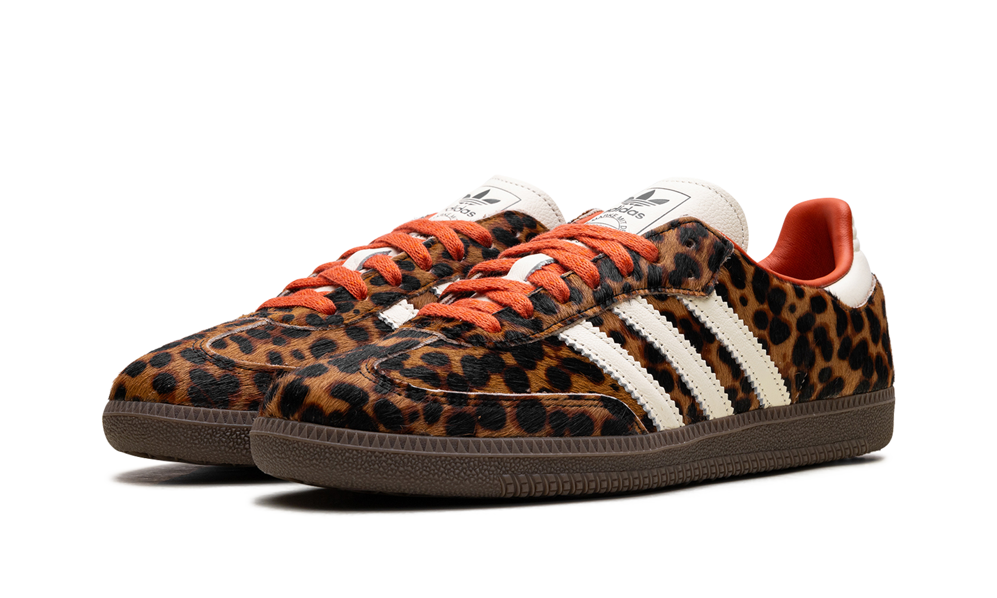 Adidas Samba OG WMNS "Leopard / Cream Orange" JI2734