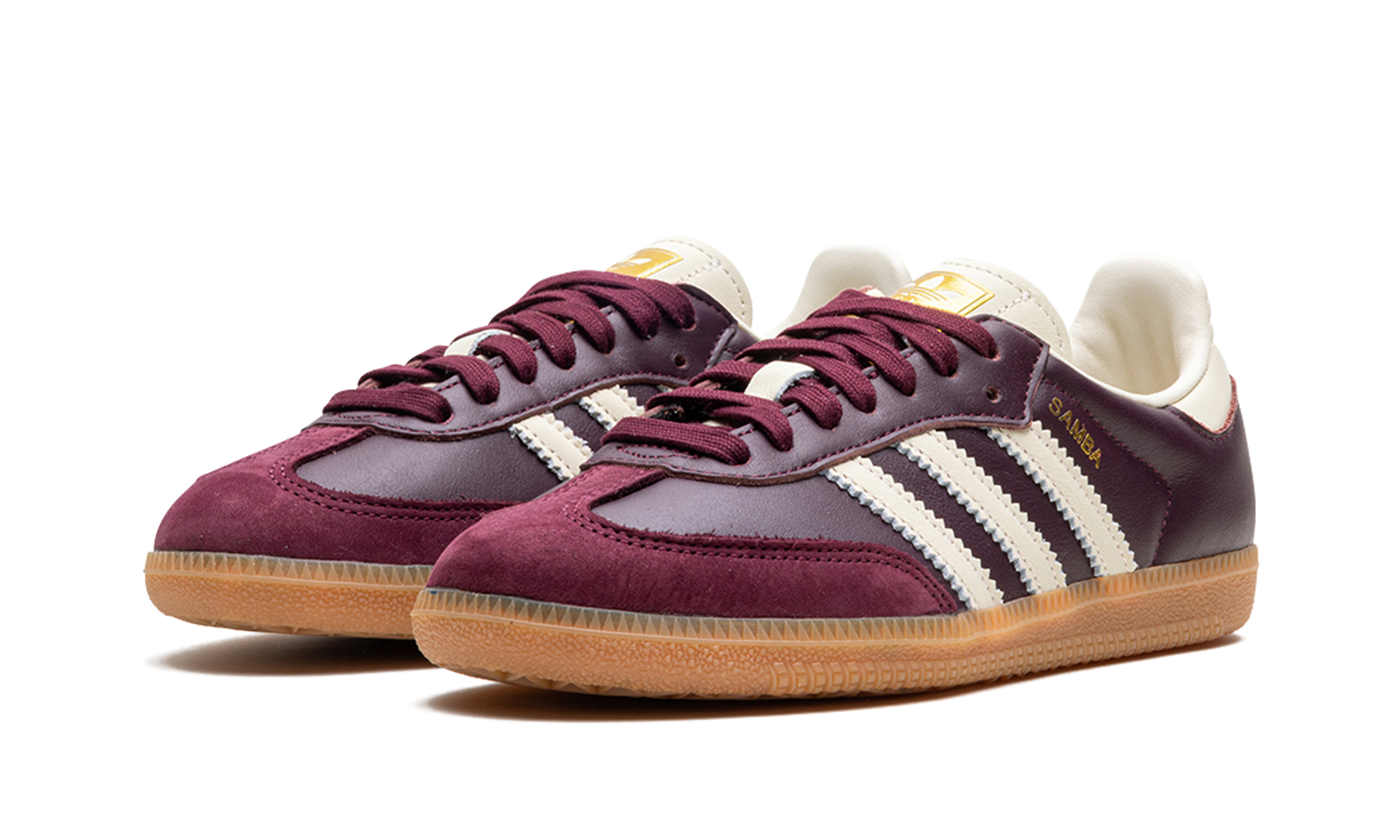 Adidas SAMBA OG WMNS "Maroon / Cream White" ID0477